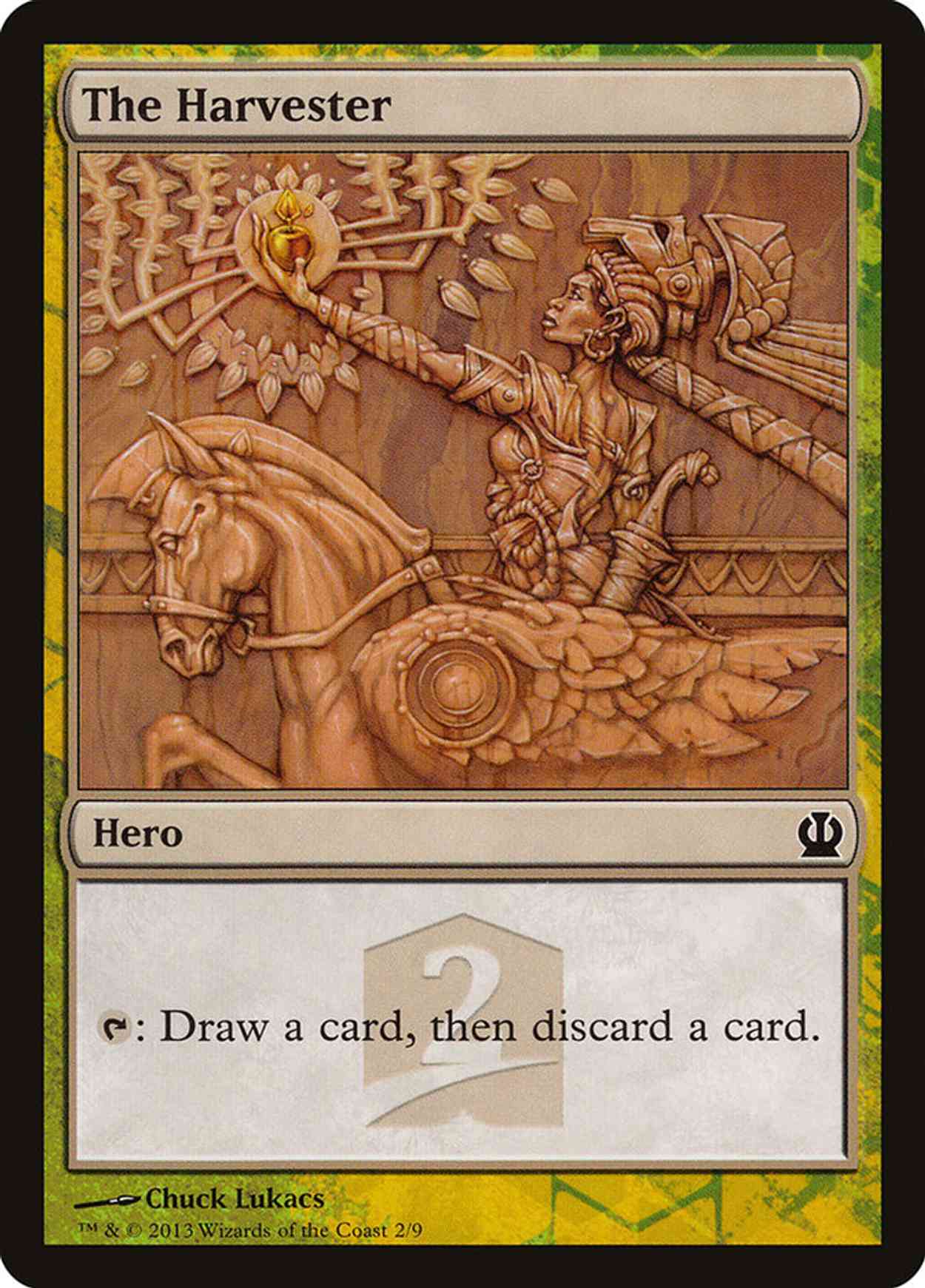 The Harvester magic card front