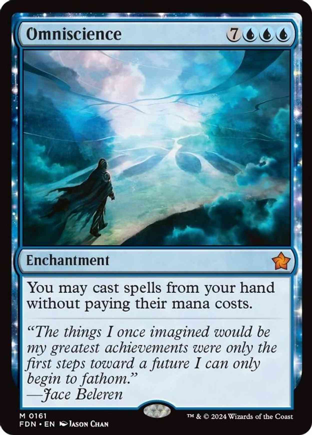 Omniscience magic card front