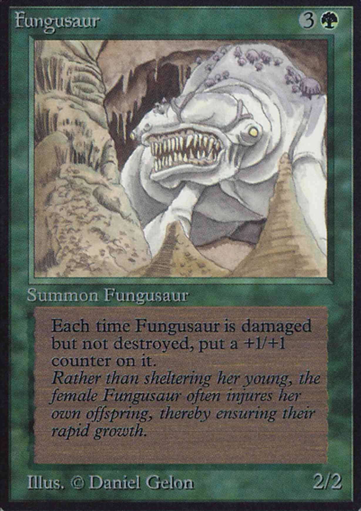 Fungusaur magic card front