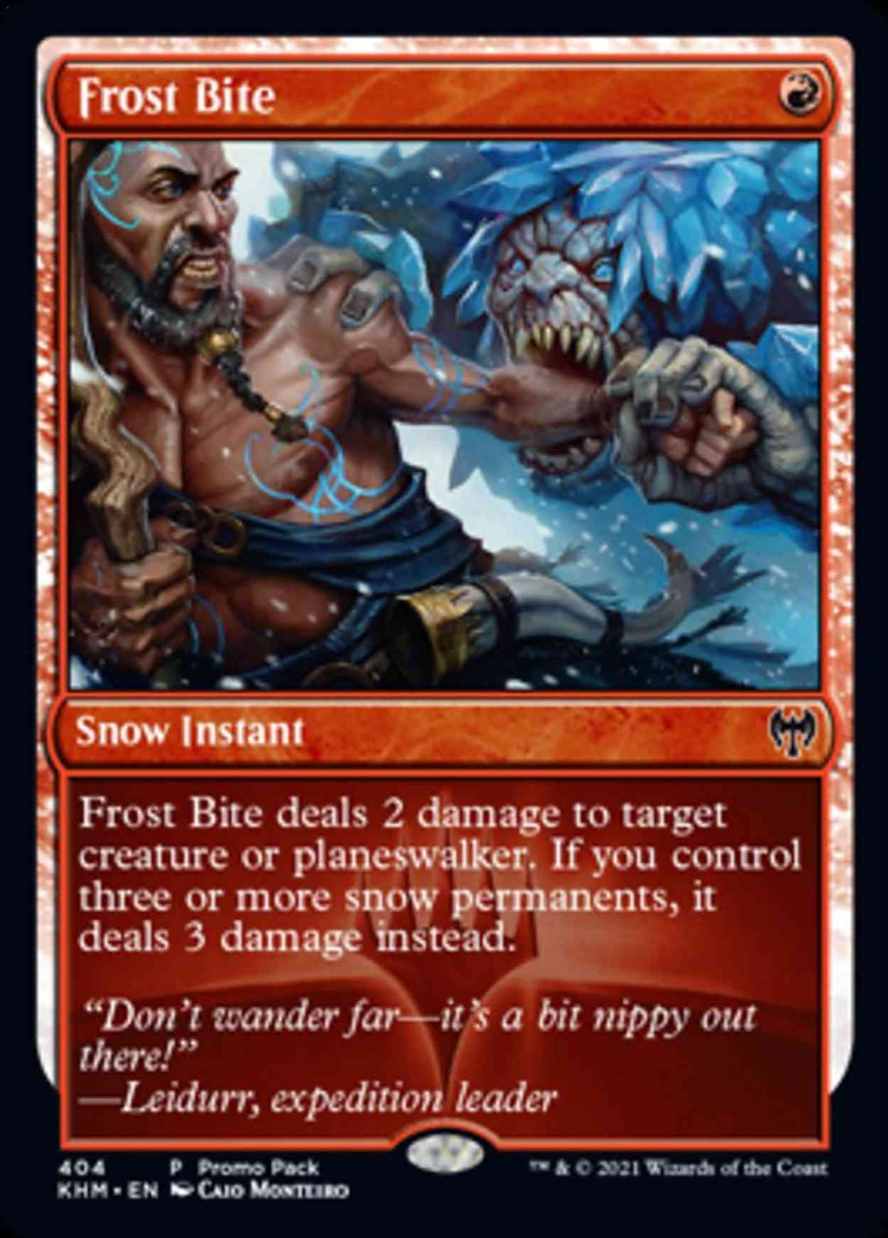 Frost Bite magic card front
