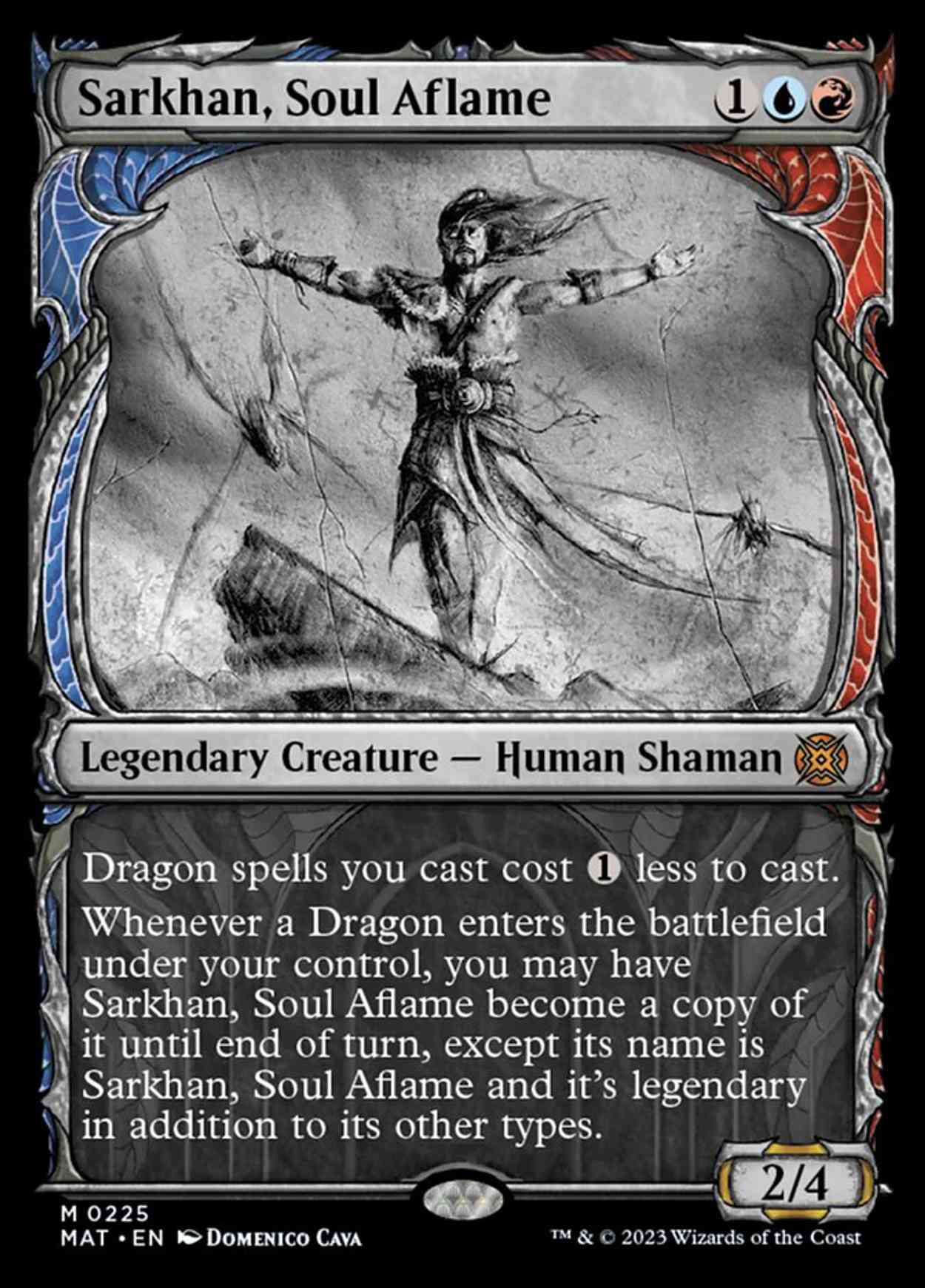 Sarkhan, Soul Aflame (Halo Foil) magic card front