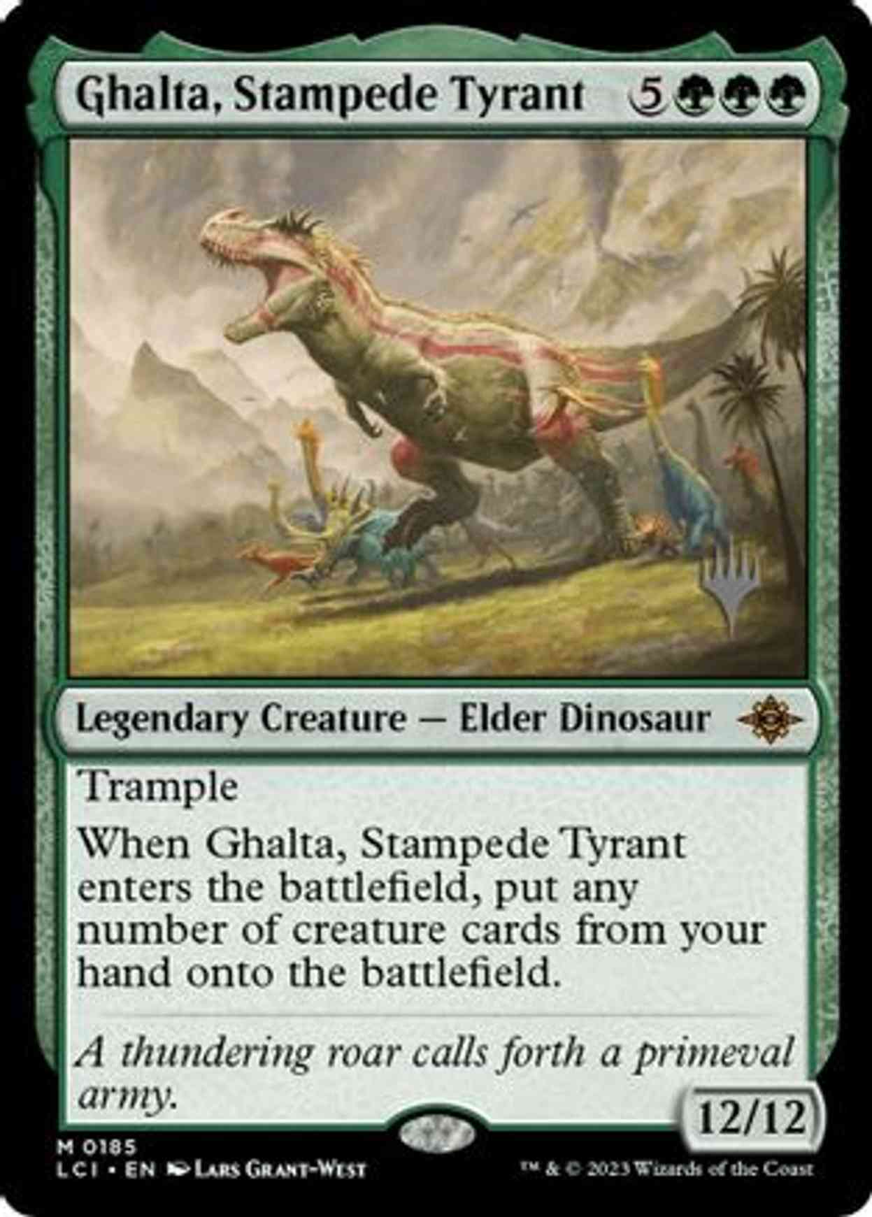 Ghalta, Stampede Tyrant magic card front