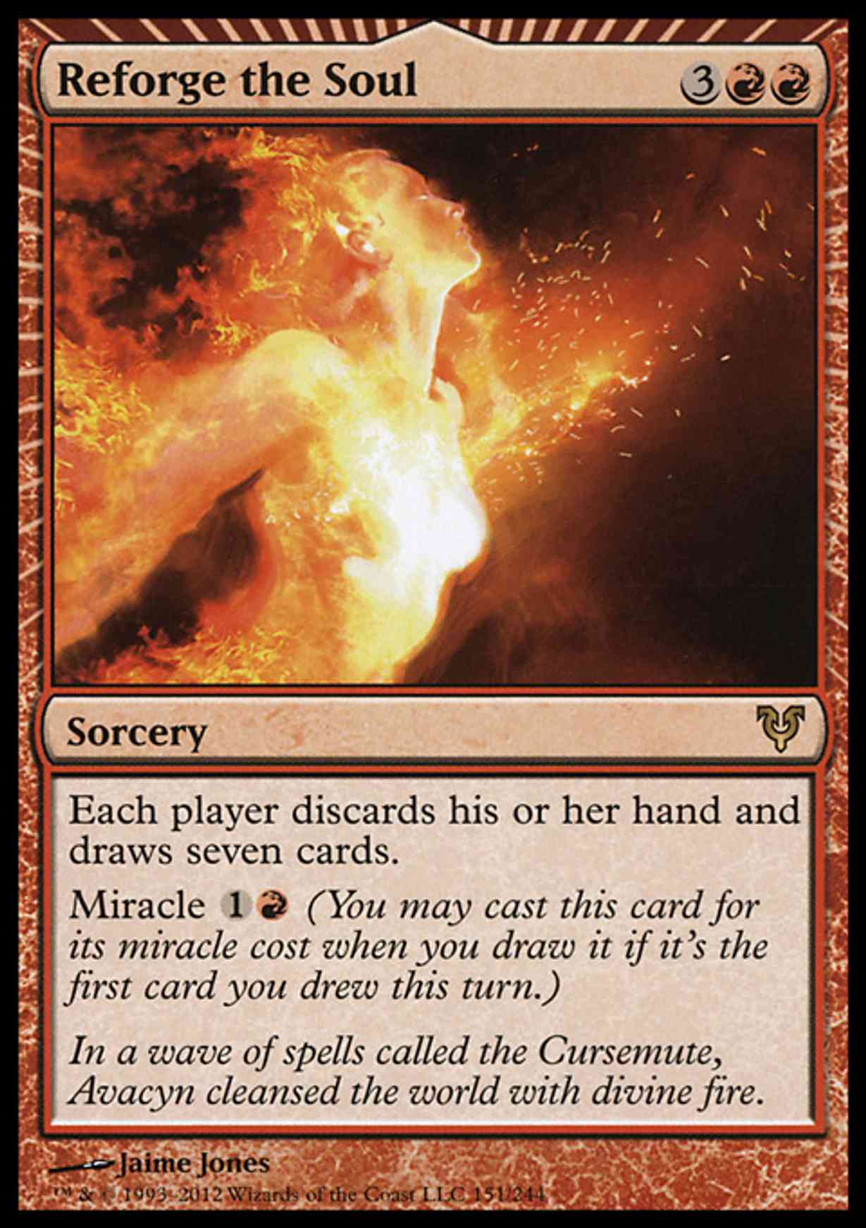 Reforge the Soul magic card front