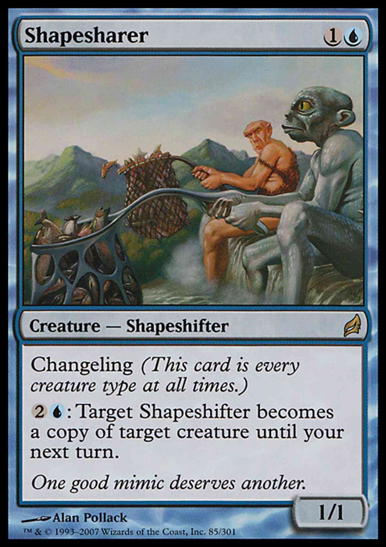 Shapesharer magic card front