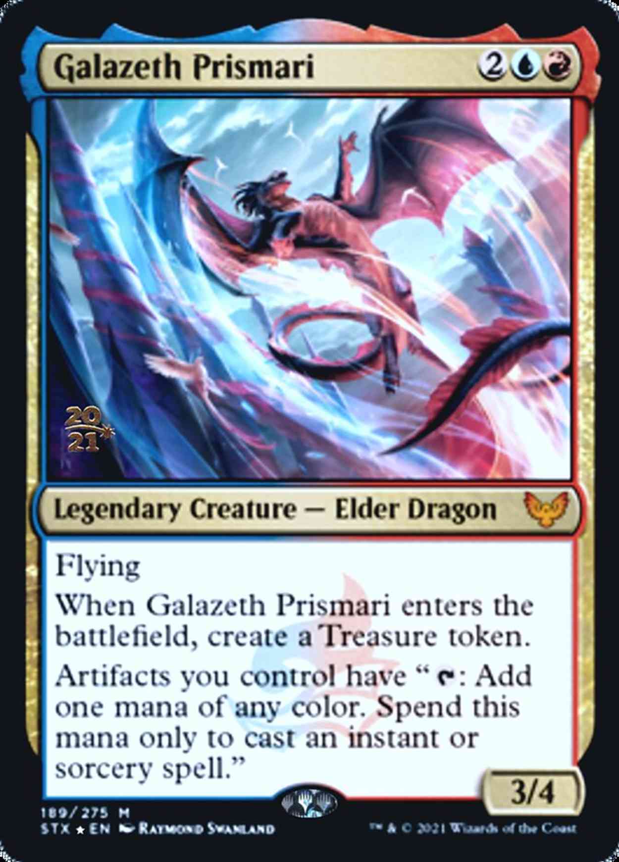 Galazeth Prismari magic card front