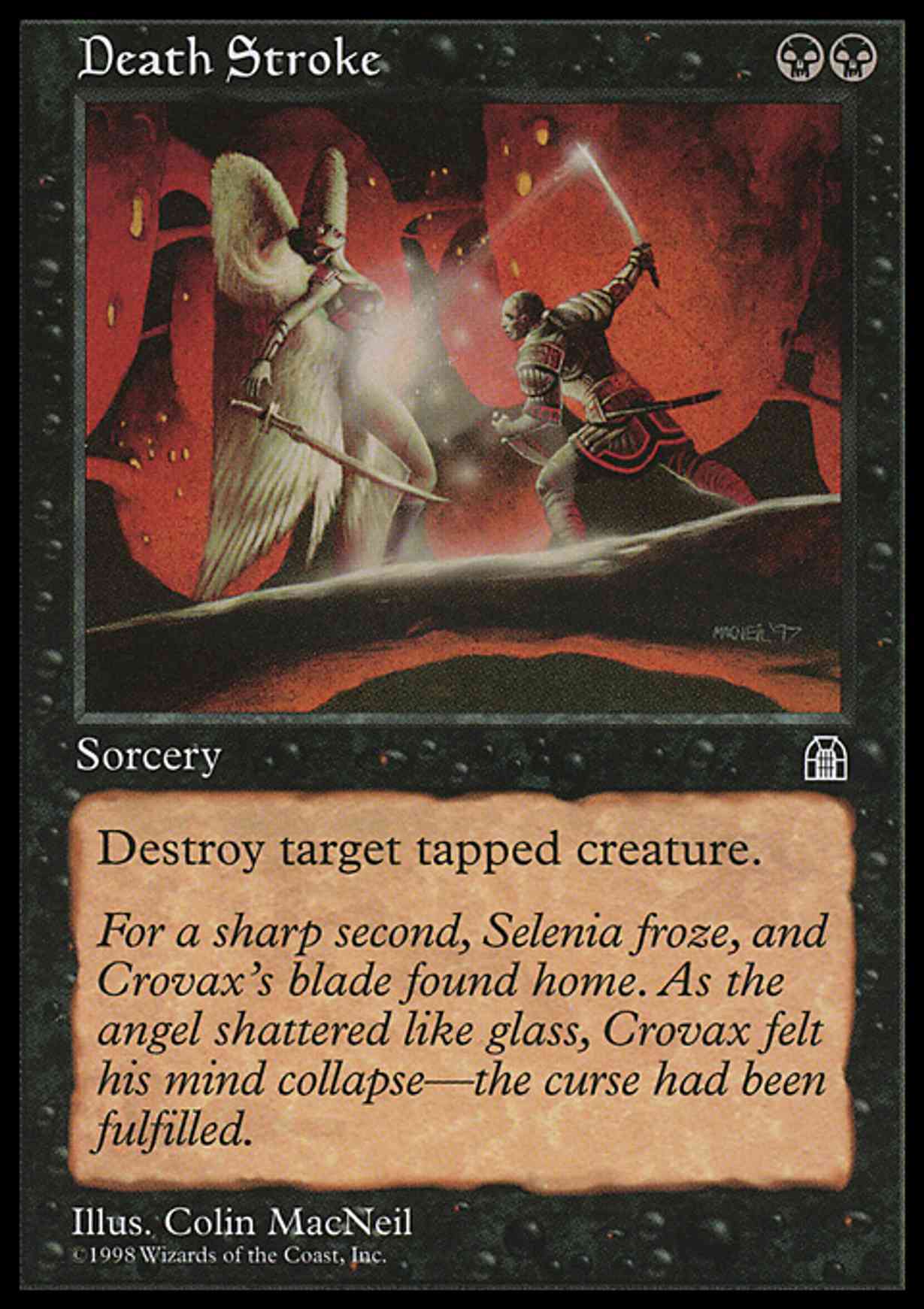 Death Stroke magic card front