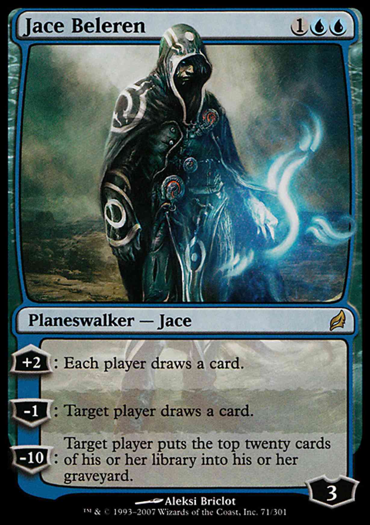 Jace Beleren magic card front