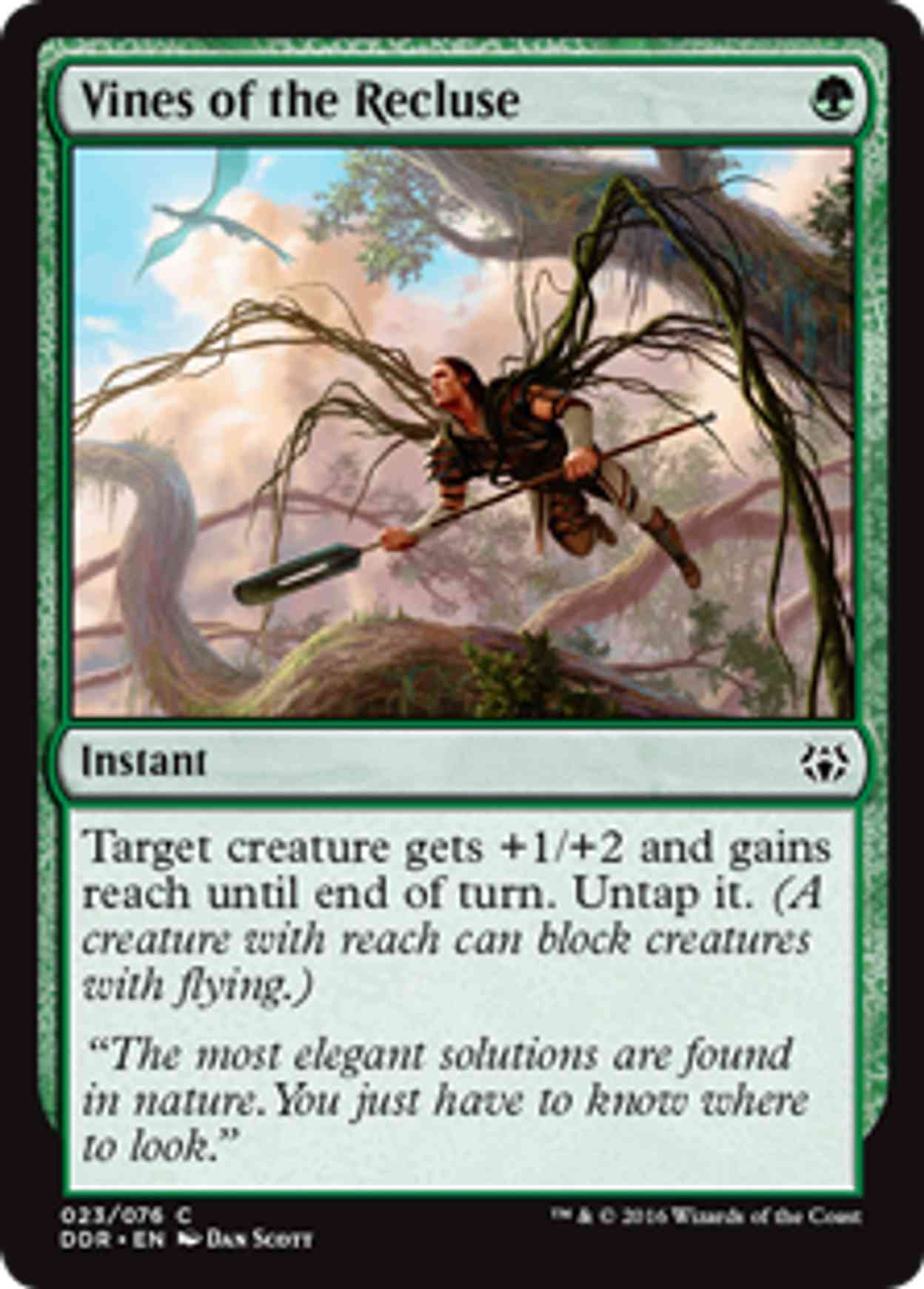 Vines of the Recluse magic card front