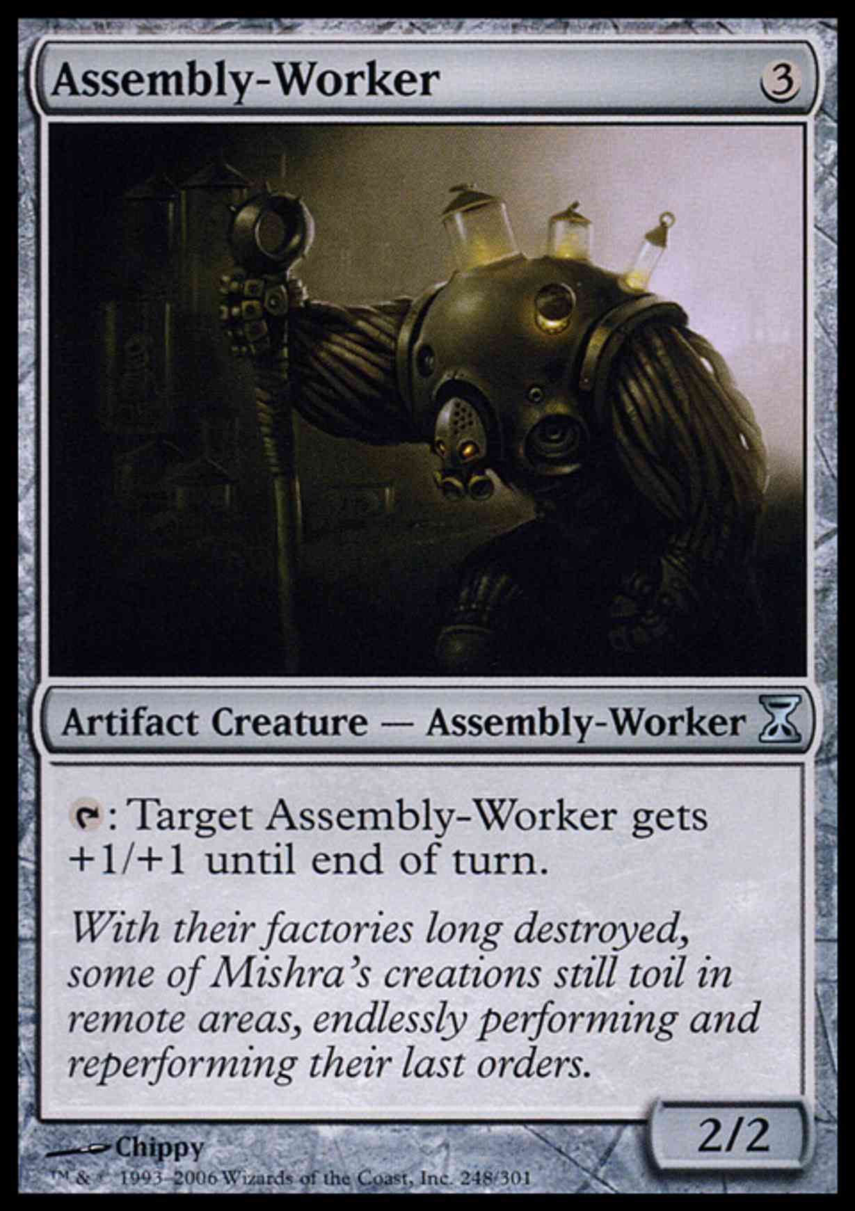 Assembly-Worker magic card front