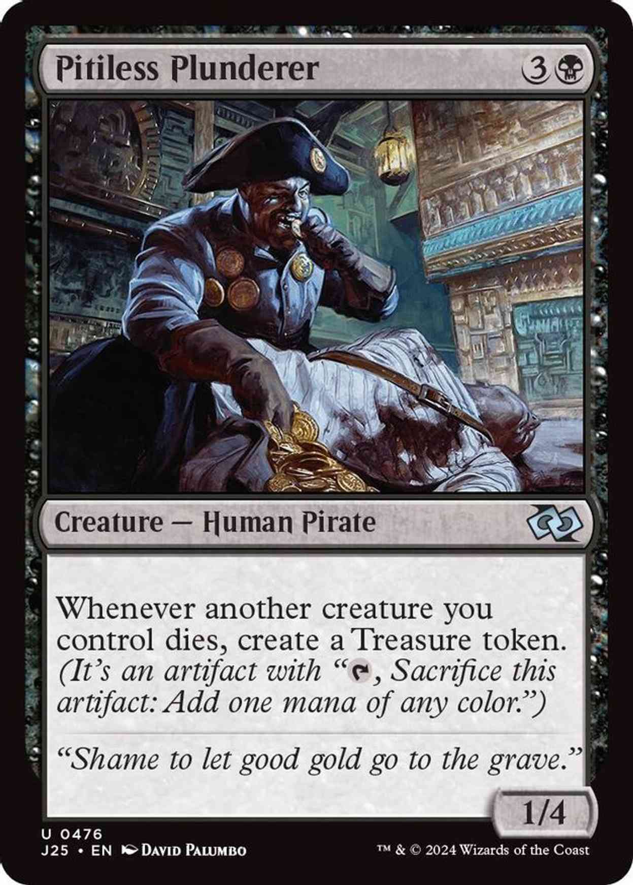 Pitiless Plunderer magic card front