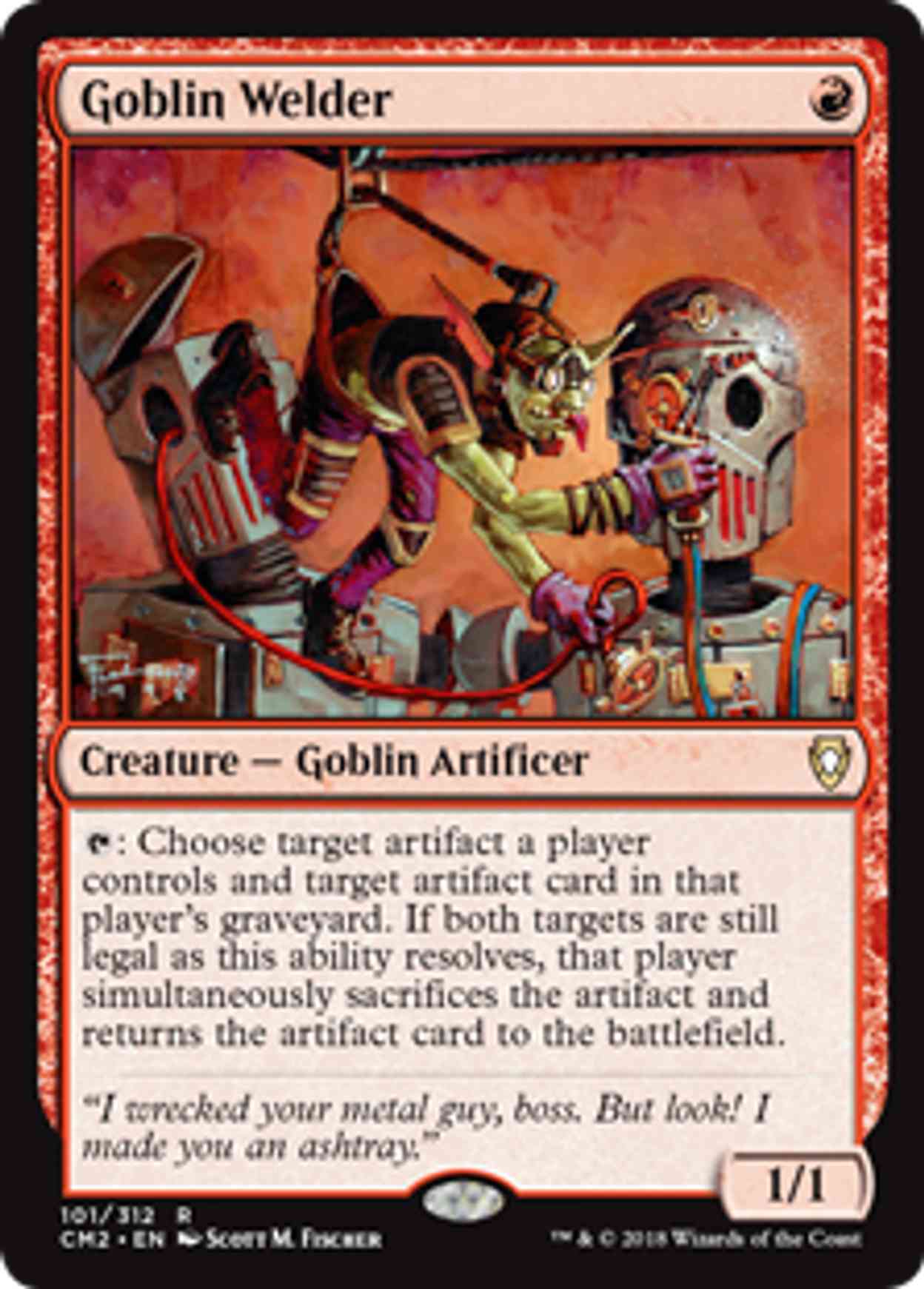 Goblin Welder magic card front