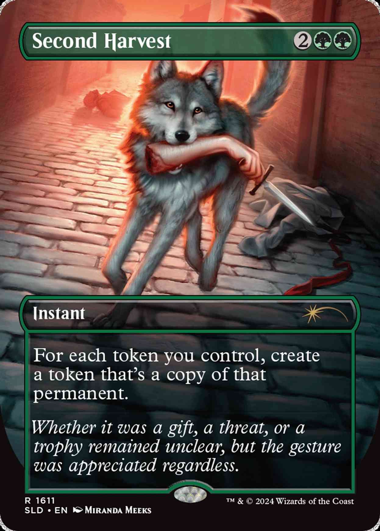 Second Harvest magic card front