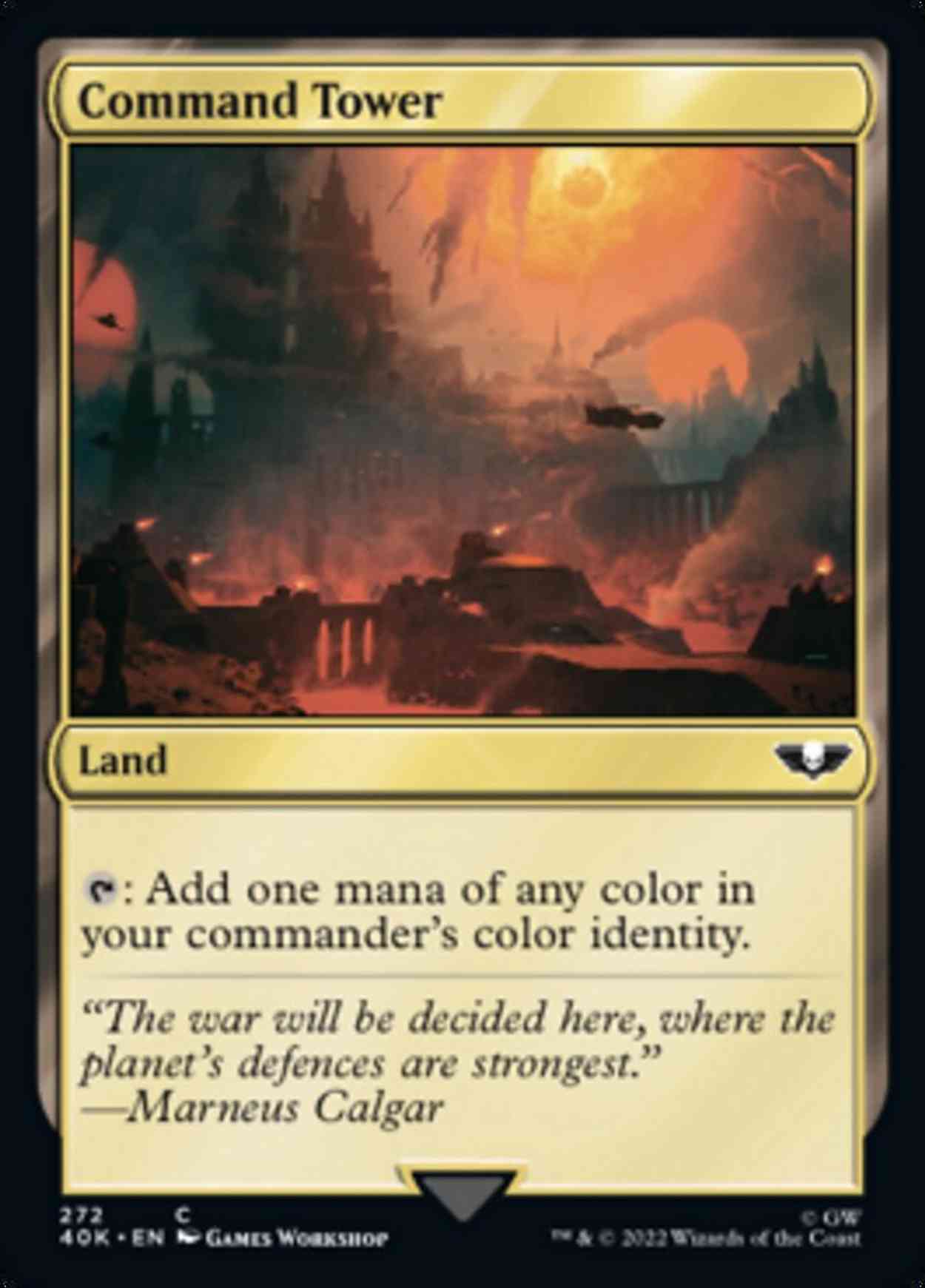 Command Tower (272) magic card front