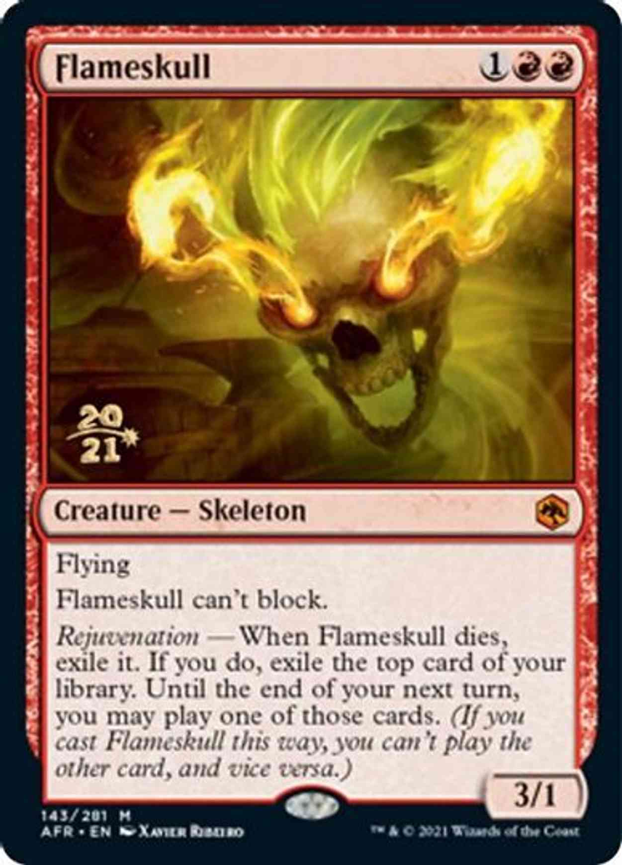 Flameskull magic card front