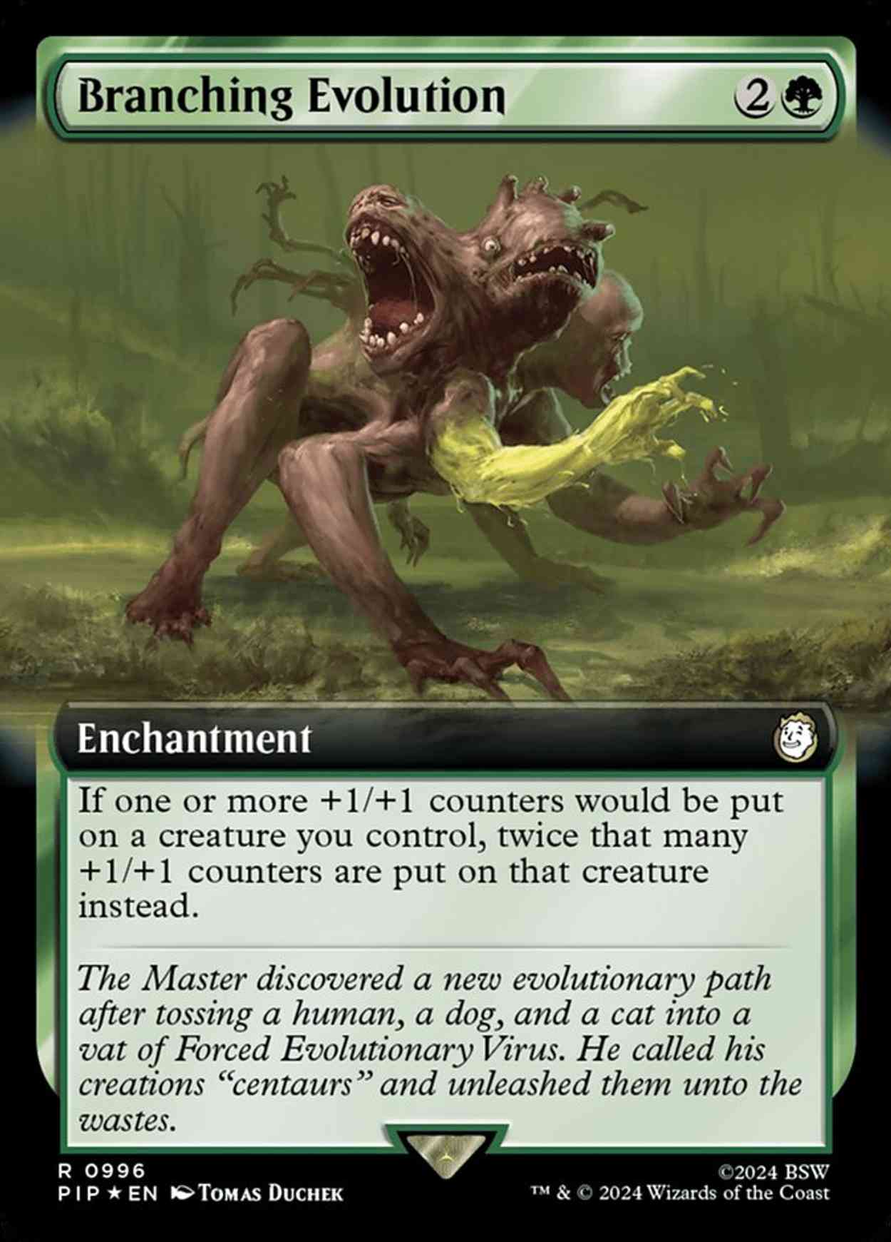 Branching Evolution (Extended Art) (Surge Foil) magic card front
