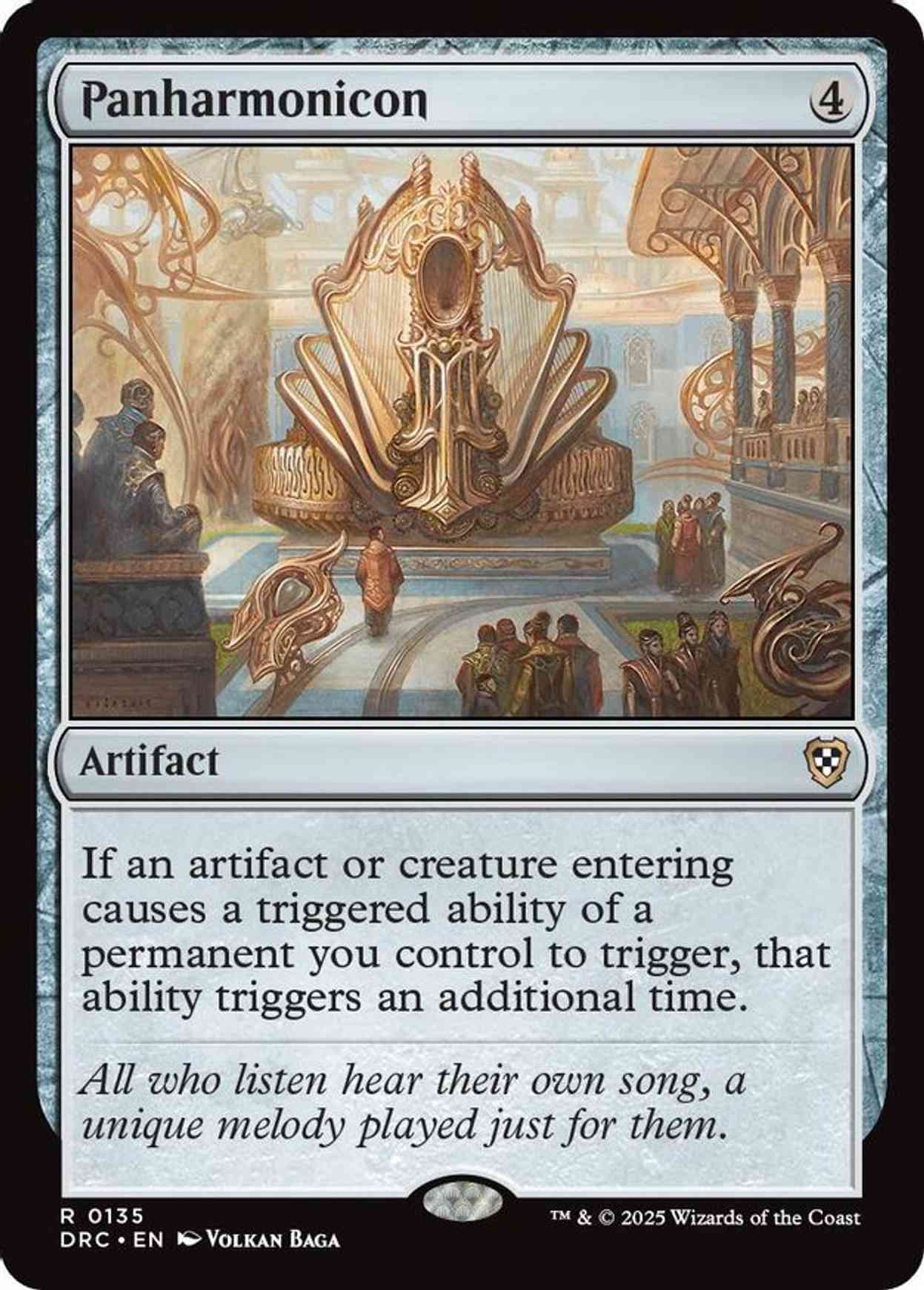 Panharmonicon magic card front