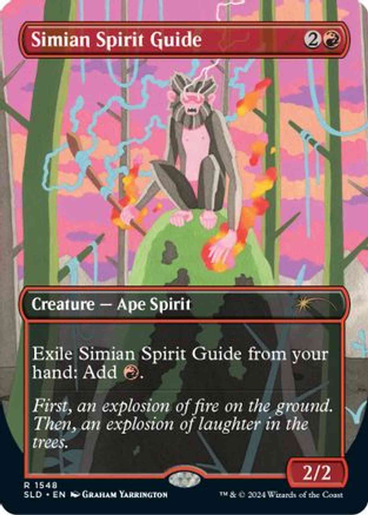 Simian Spirit Guide magic card front