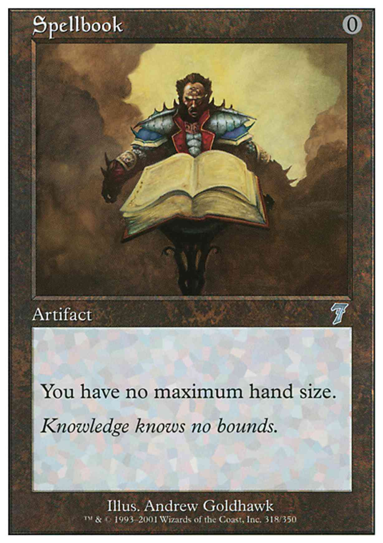 Spellbook Price from mtg Seventh Edition