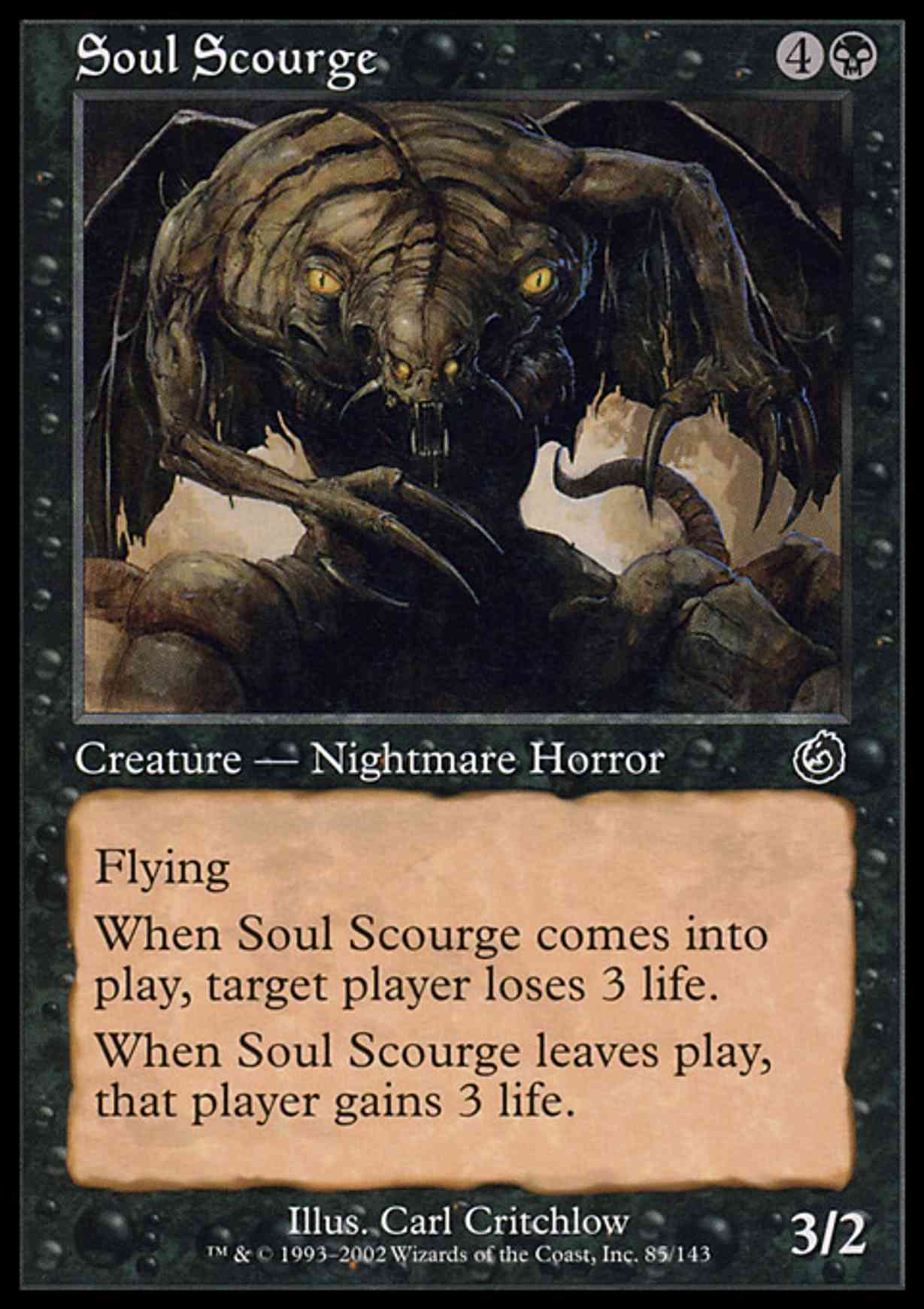 Soul Scourge magic card front