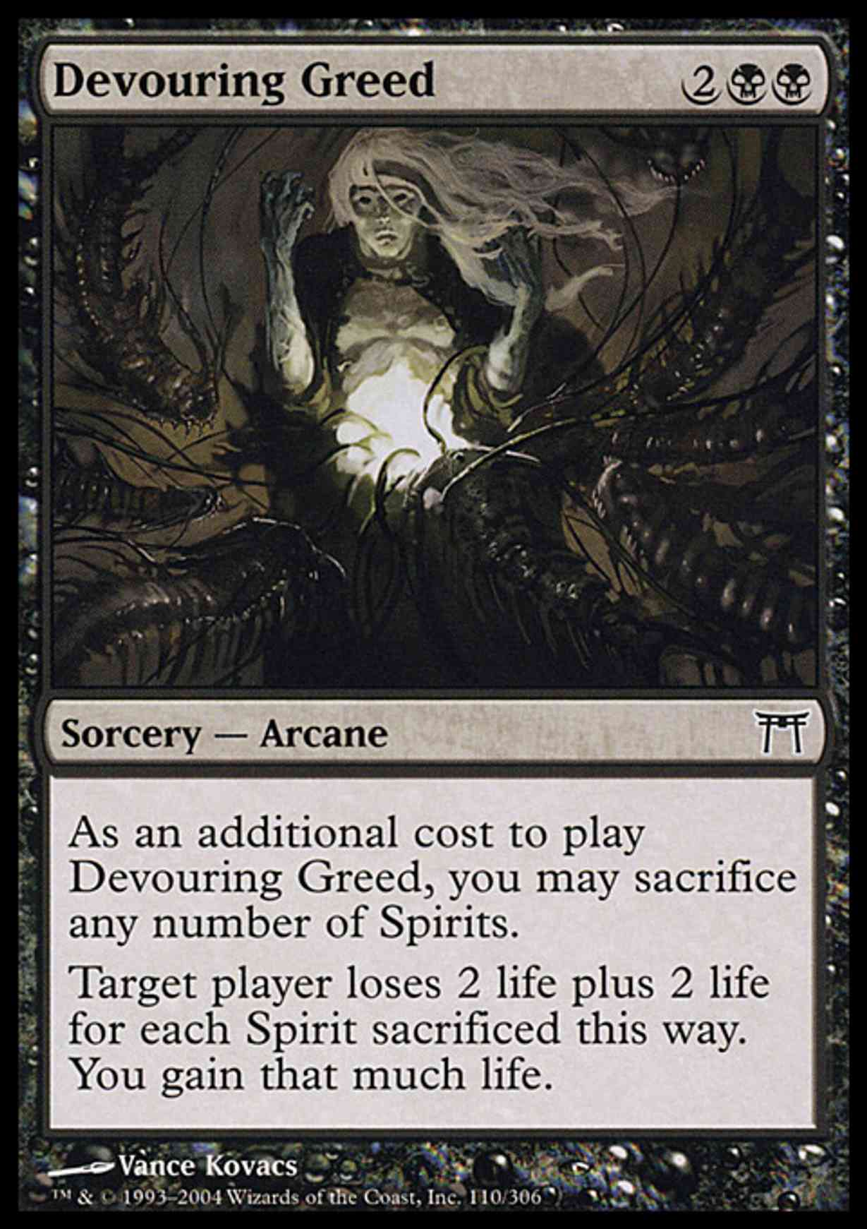 Devouring Greed magic card front