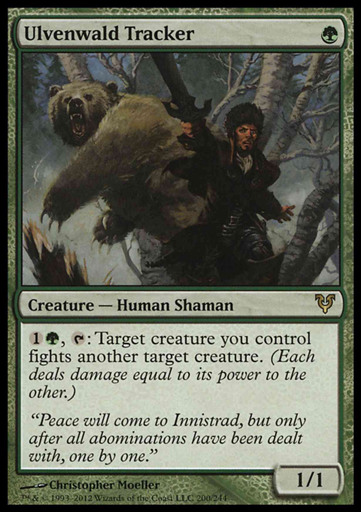 Ulvenwald Tracker magic card front