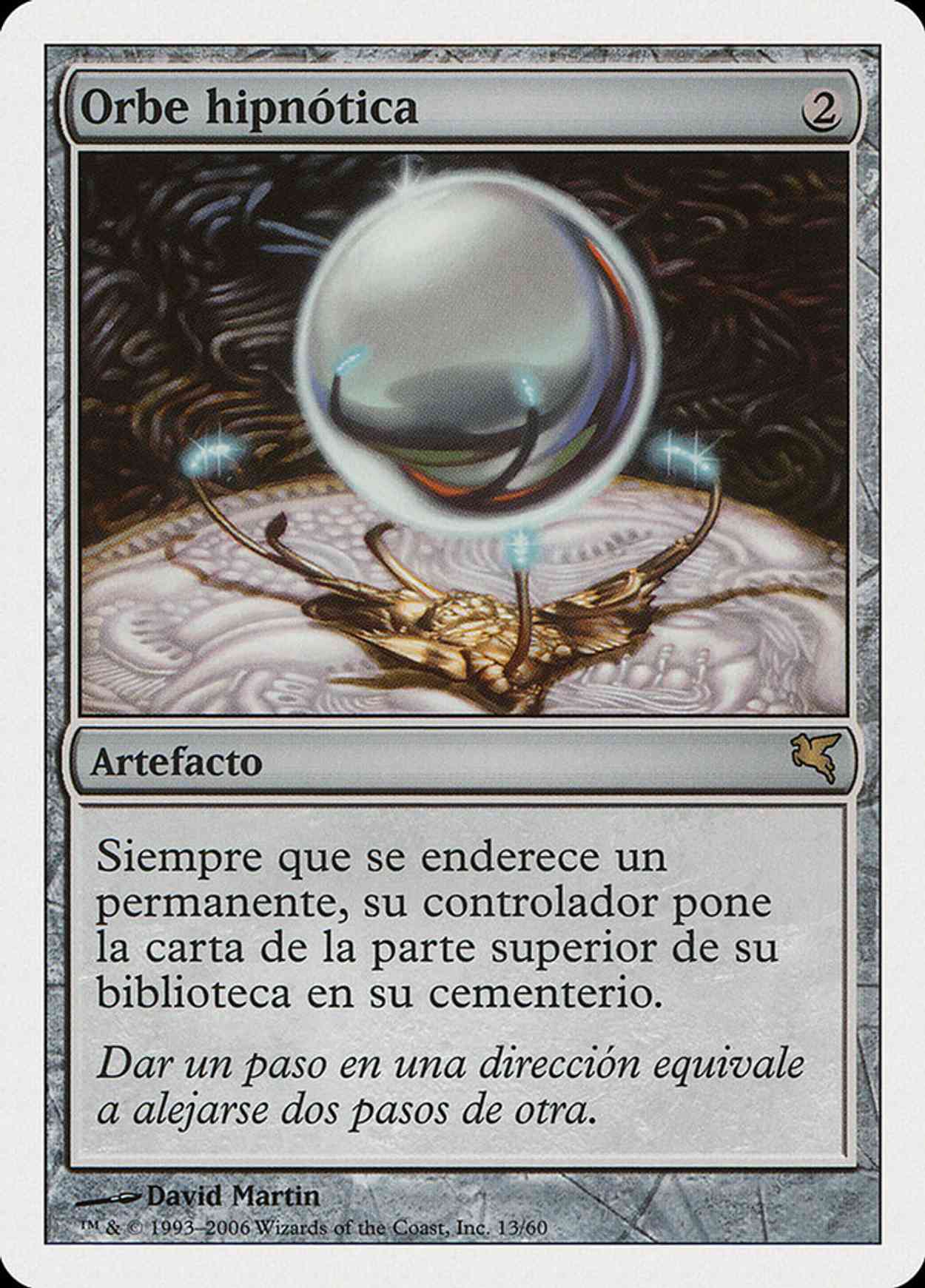 Mesmeric Orb (Retro Frame) magic card front