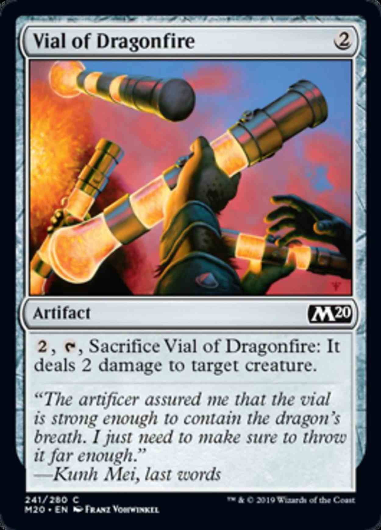 Vial of Dragonfire magic card front