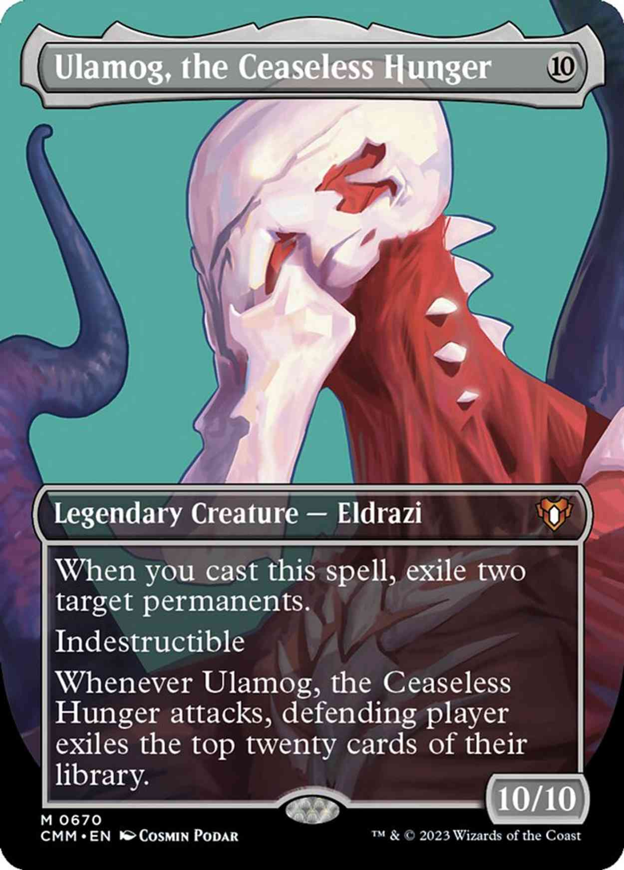 Ulamog, the Ceaseless Hunger (Borderless) magic card front