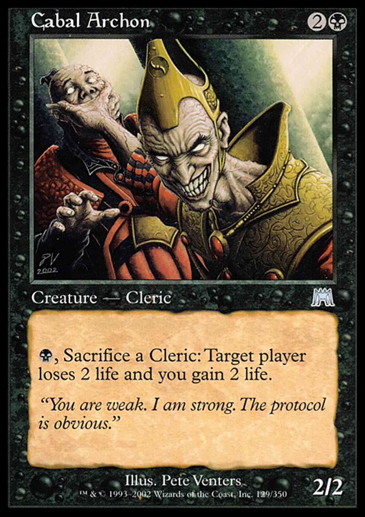 Cabal Archon magic card front