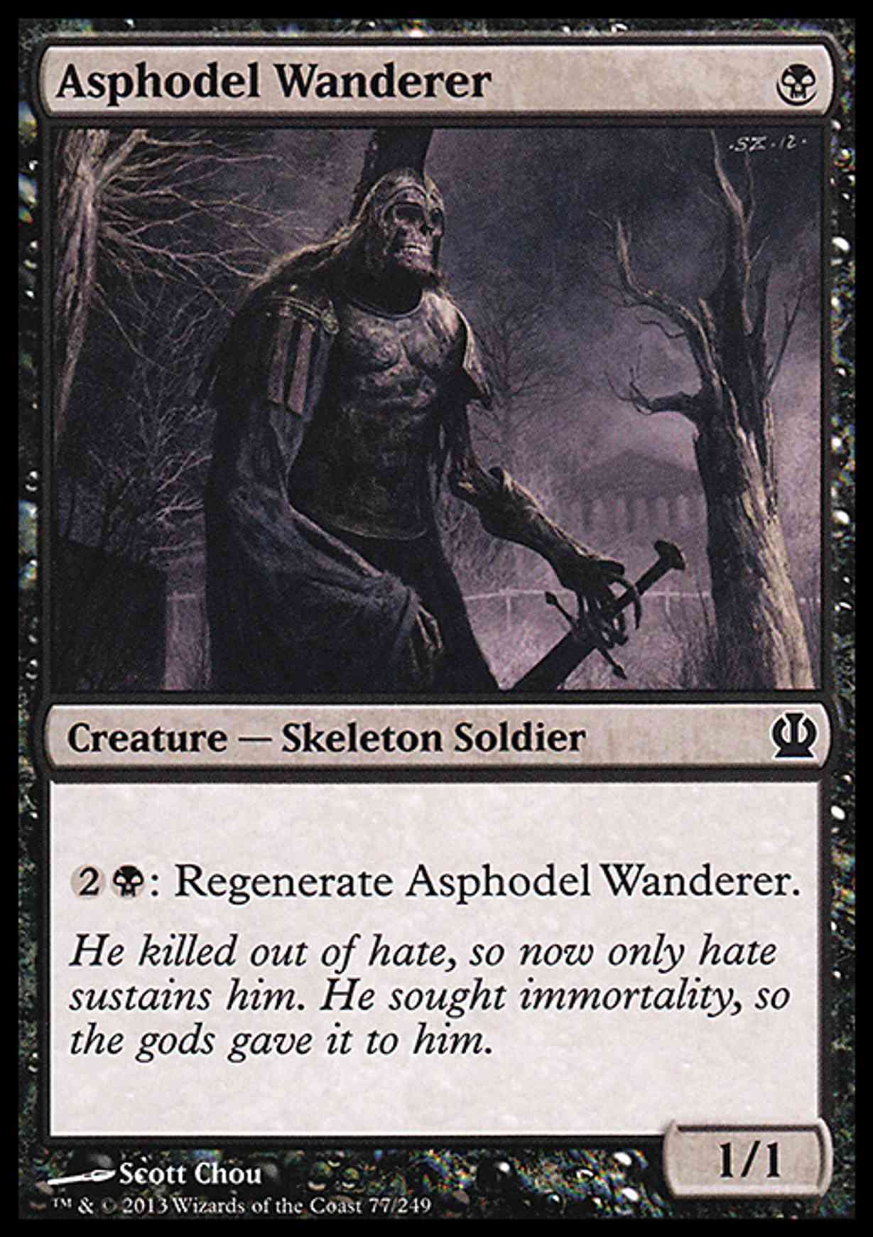 Asphodel Wanderer magic card front