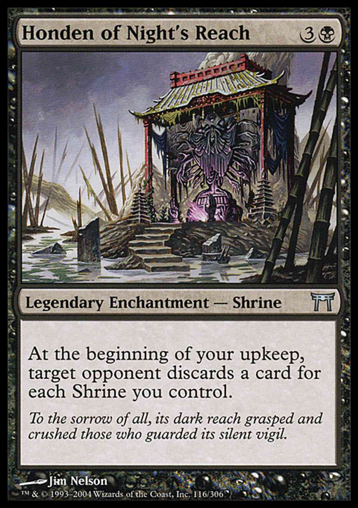 Honden of Night's Reach magic card front