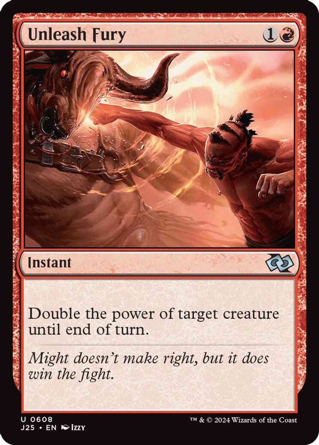 Unleash Fury magic card front