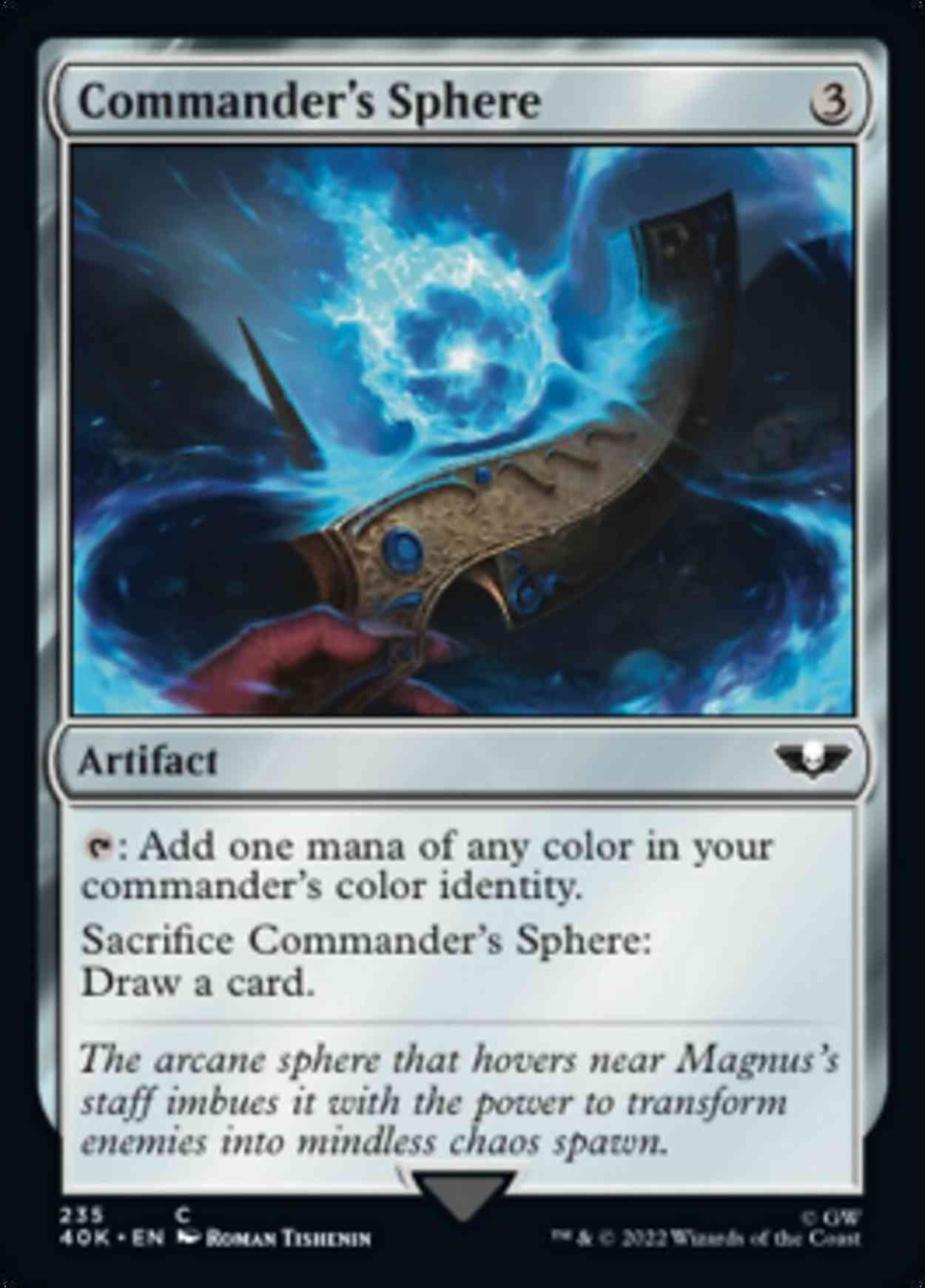 Commander's Sphere (235) magic card front