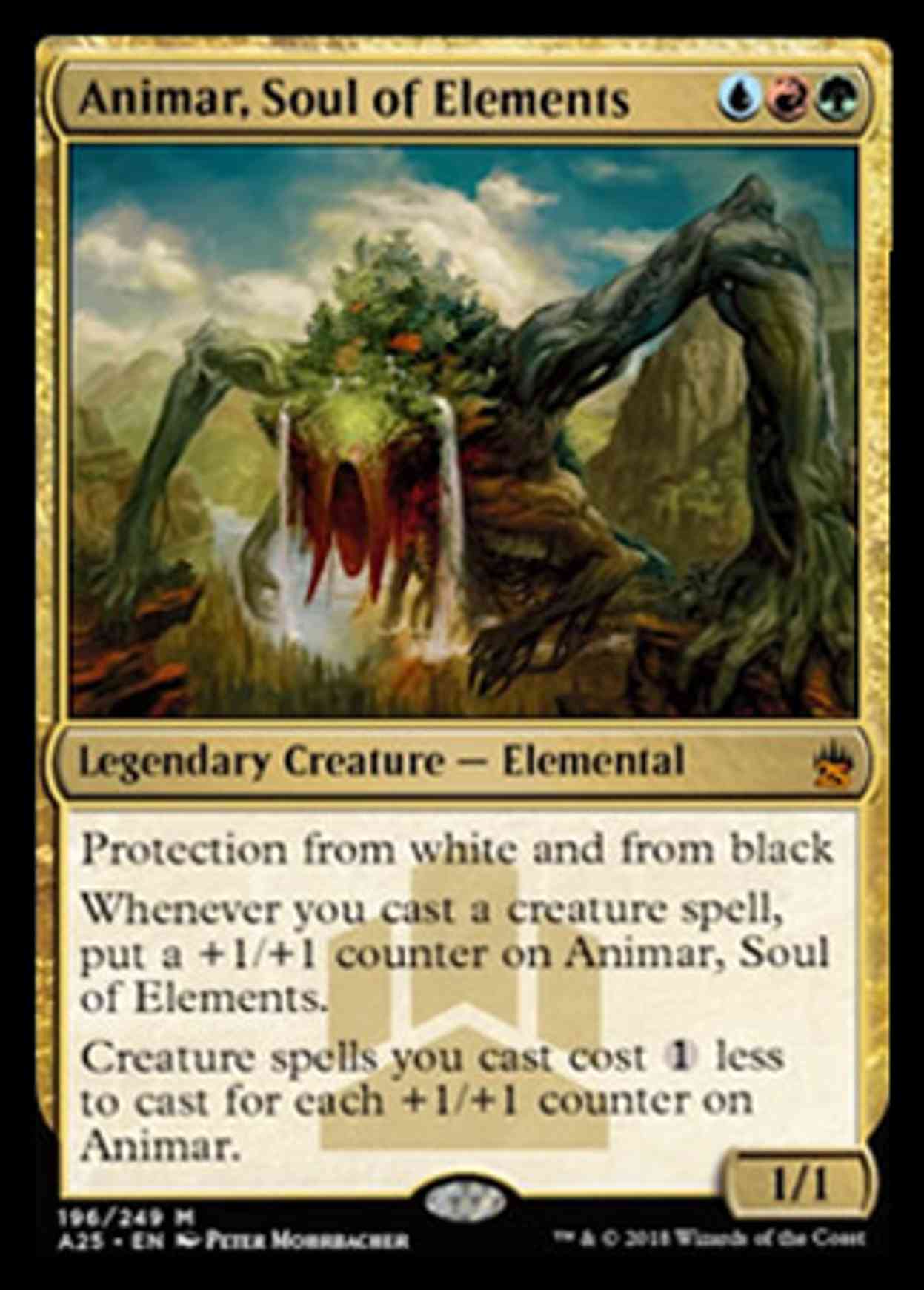 Animar, Soul of Elements magic card front