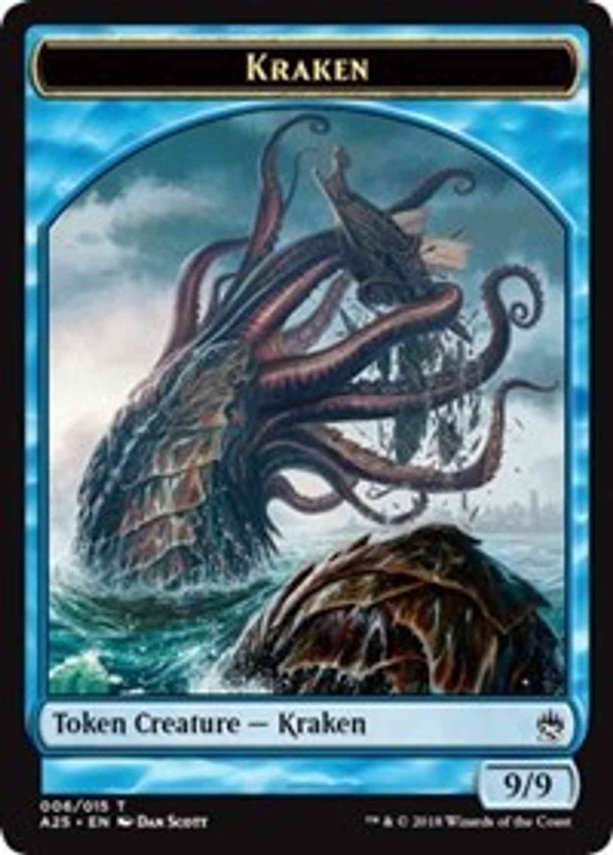 Kraken Token (006) magic card front