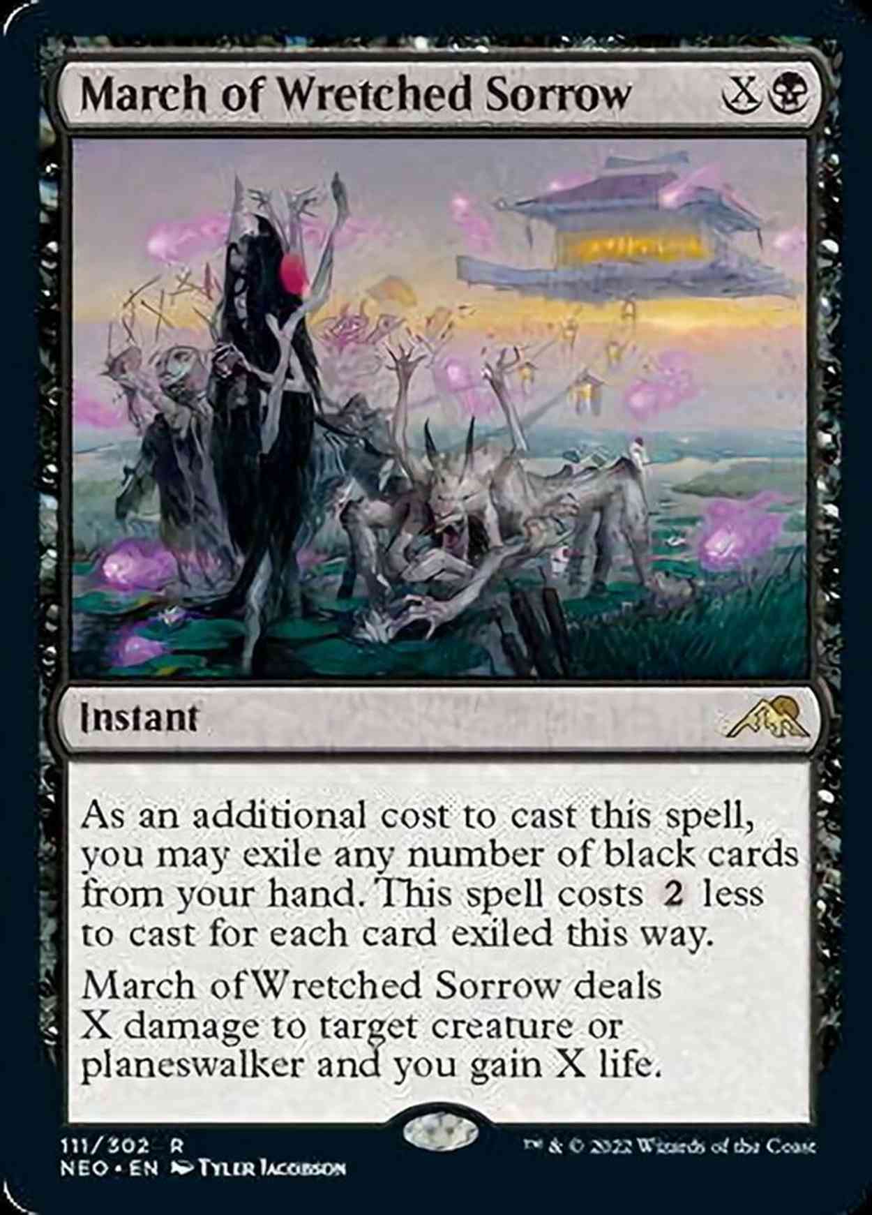 March of Wretched Sorrow magic card front
