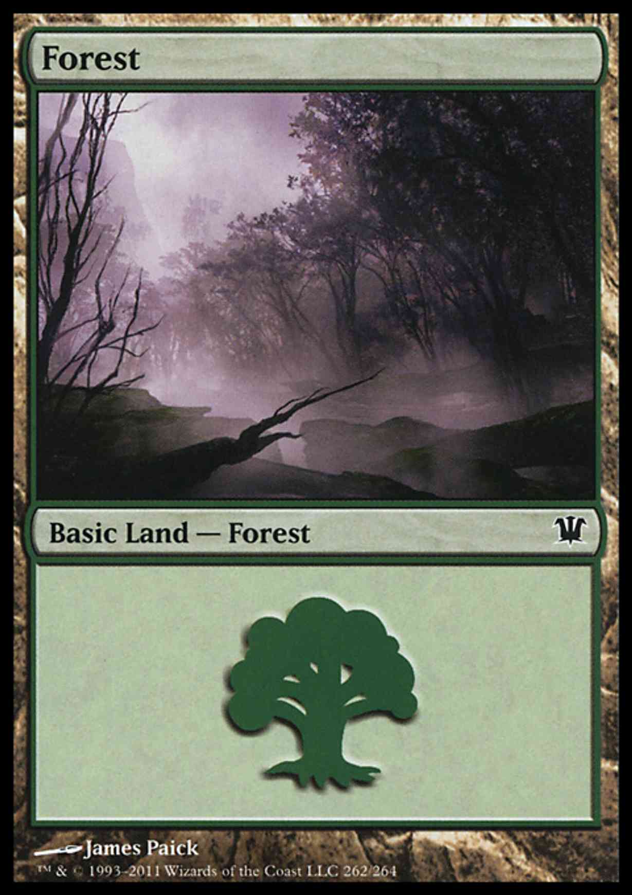Forest (262) magic card front