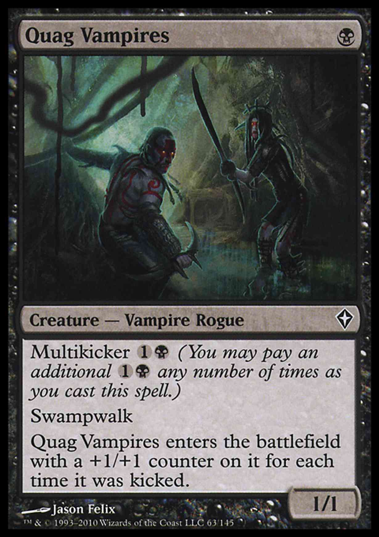 Quag Vampires magic card front