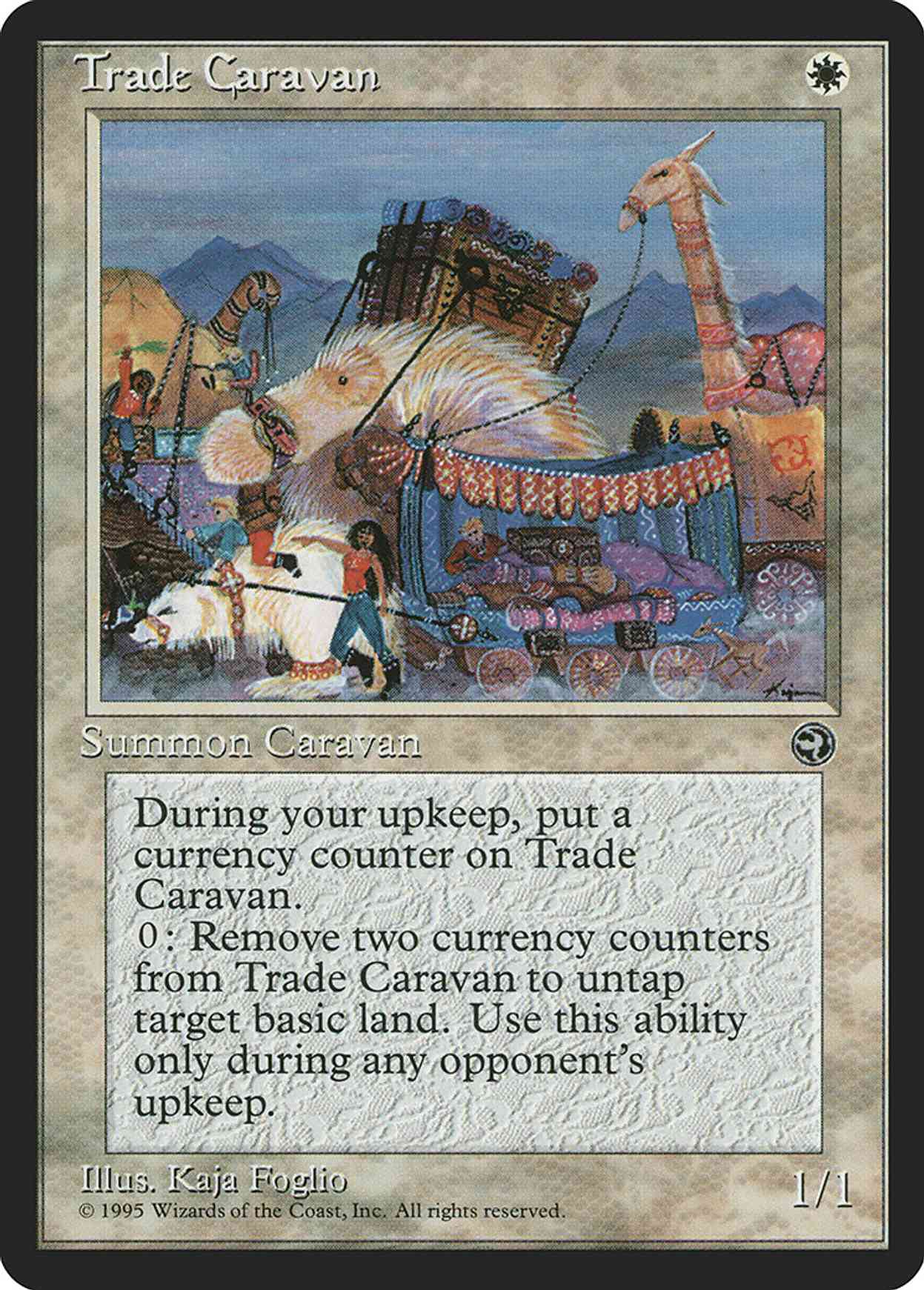 Trade Caravan magic card front