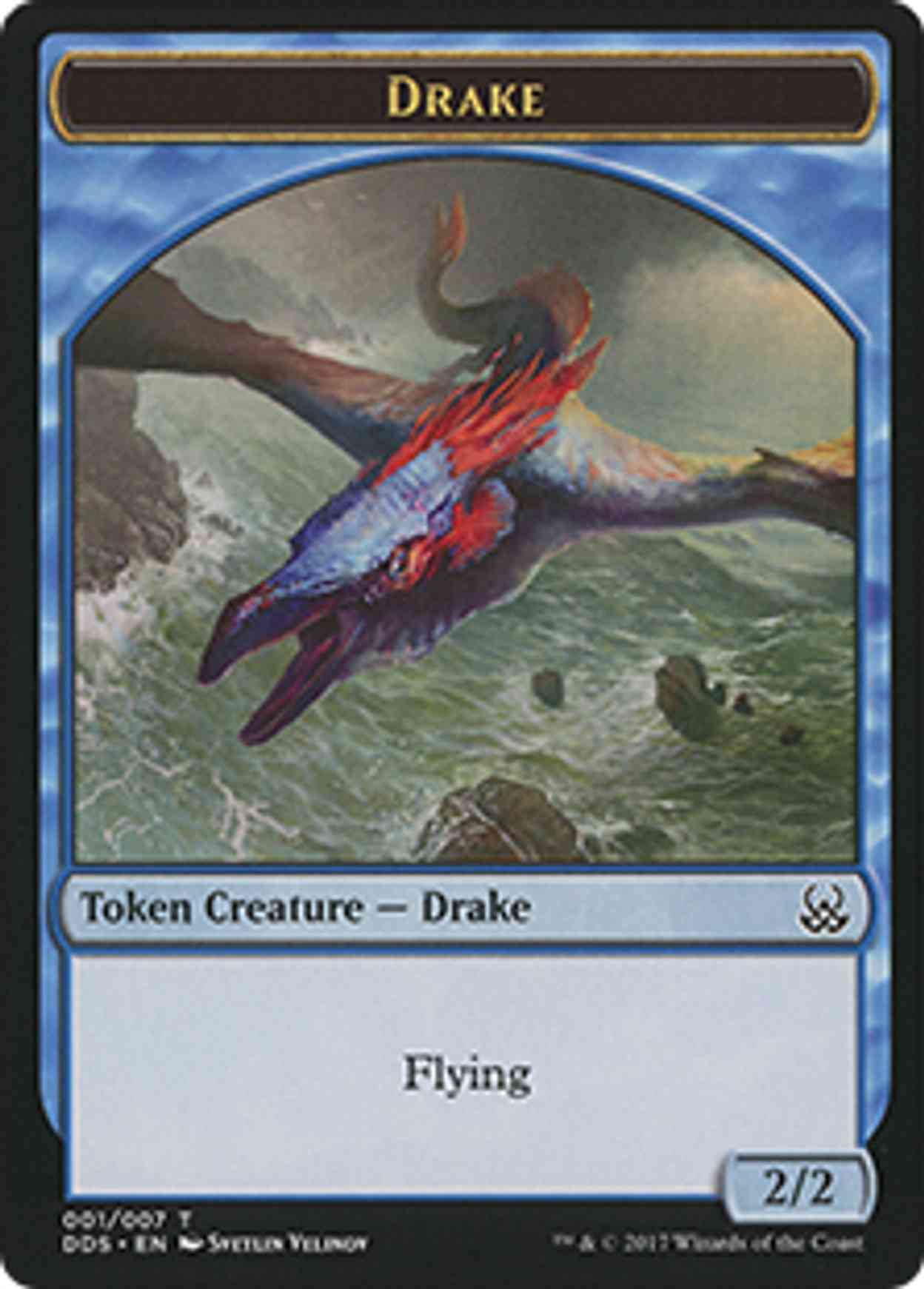 Drake Token magic card front