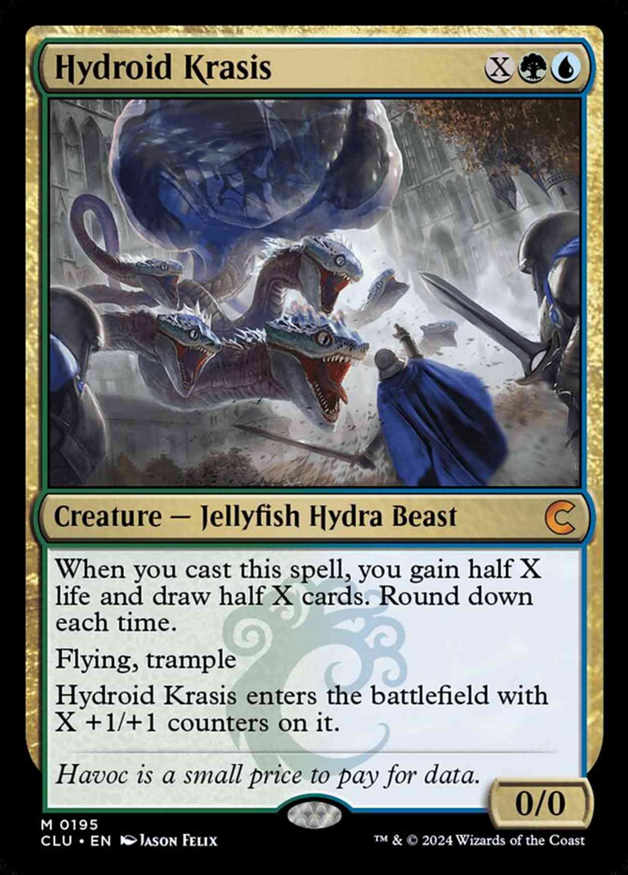 Hydroid Krasis magic card front