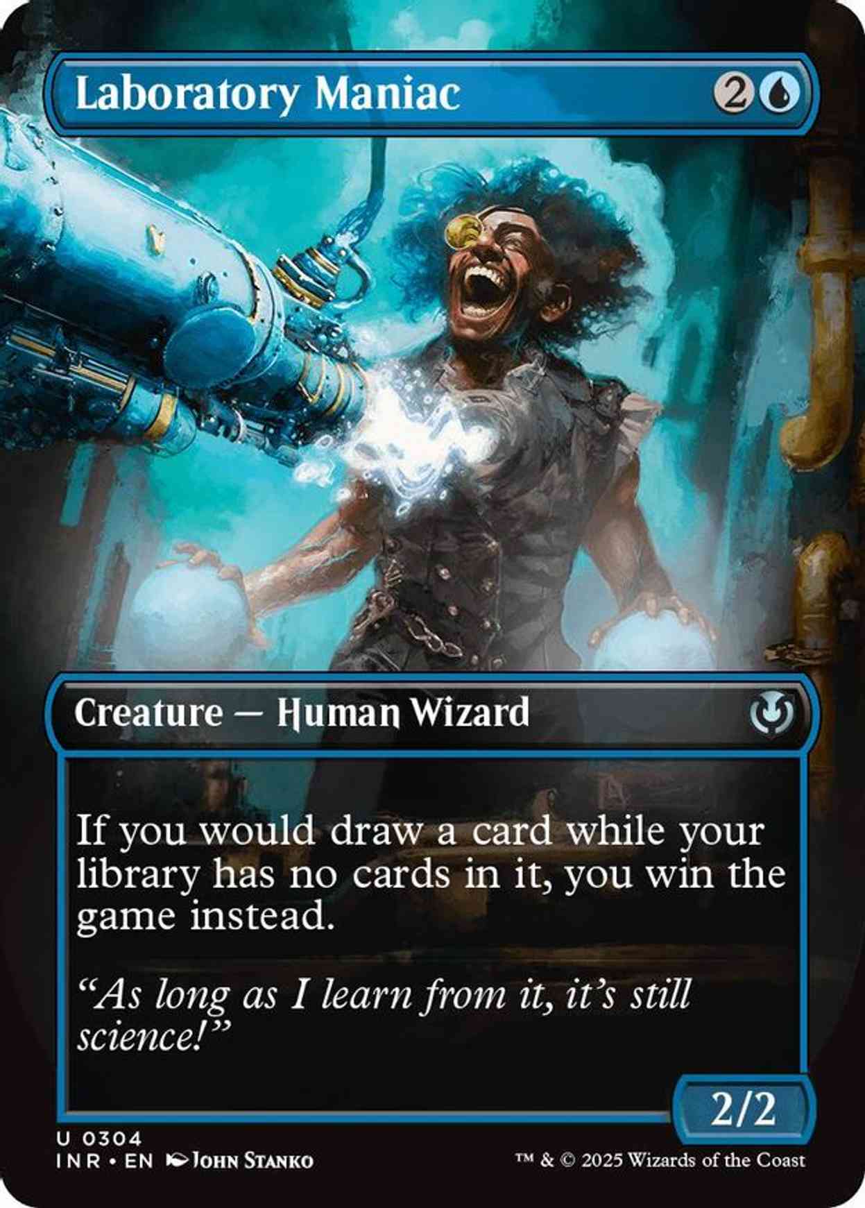 Laboratory Maniac (Borderless) magic card front