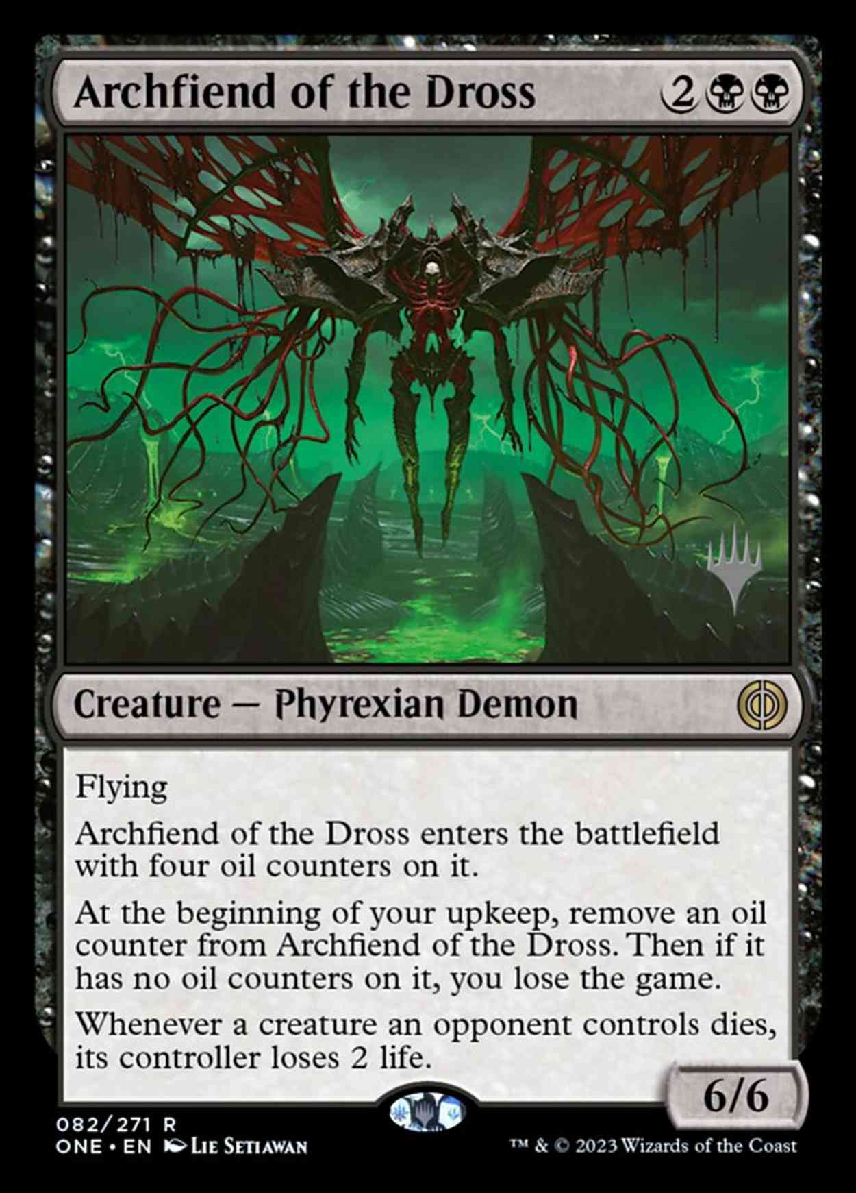 Archfiend of the Dross magic card front