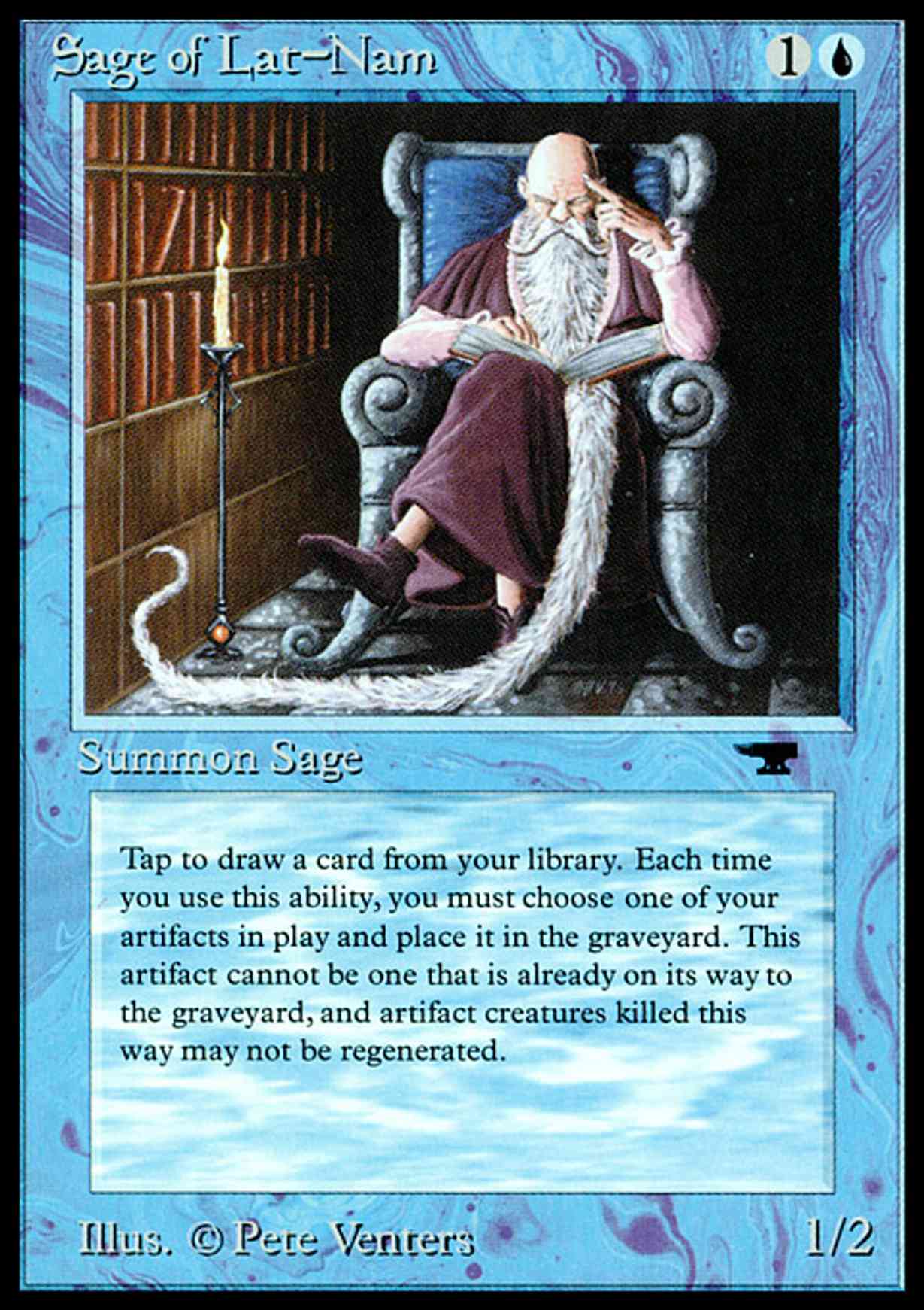 Sage of Lat-Nam magic card front