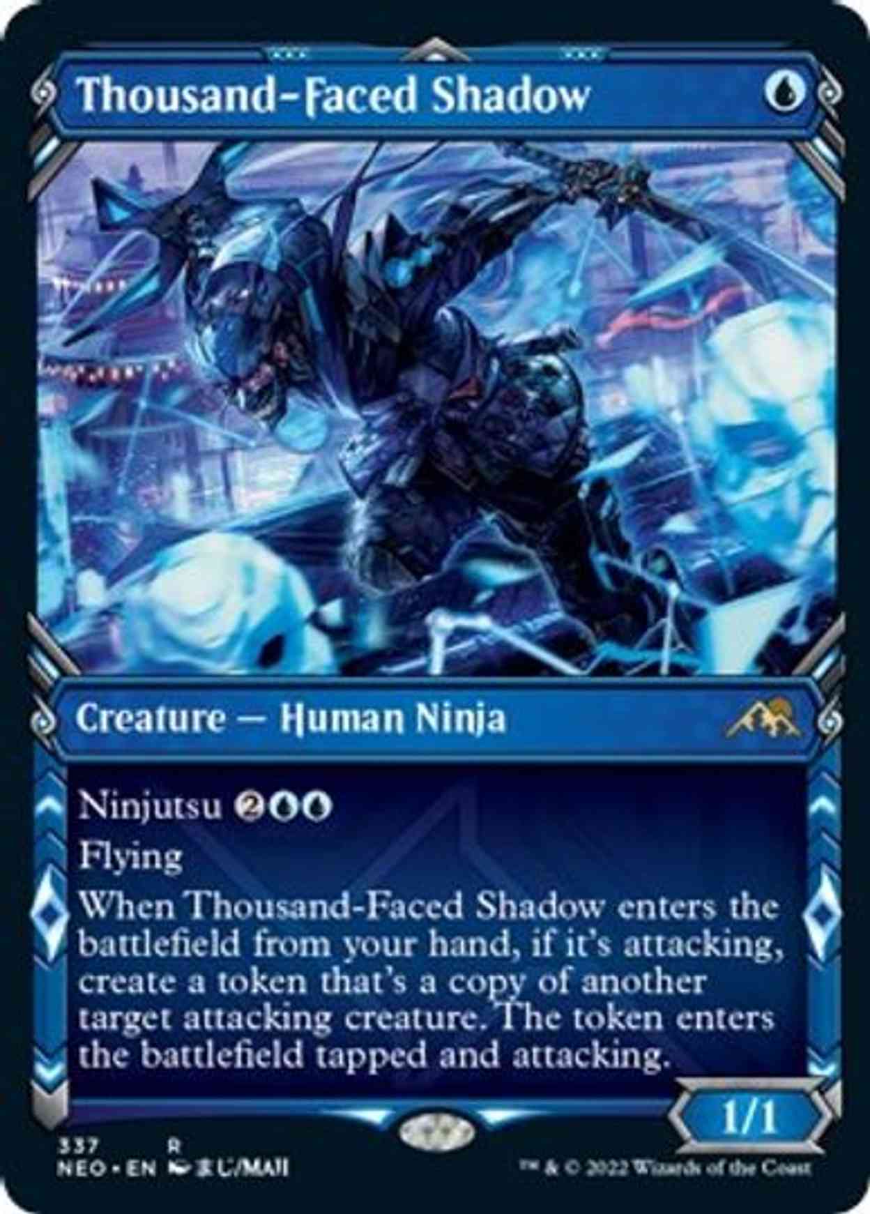 Thousand-Faced Shadow (Showcase) magic card front