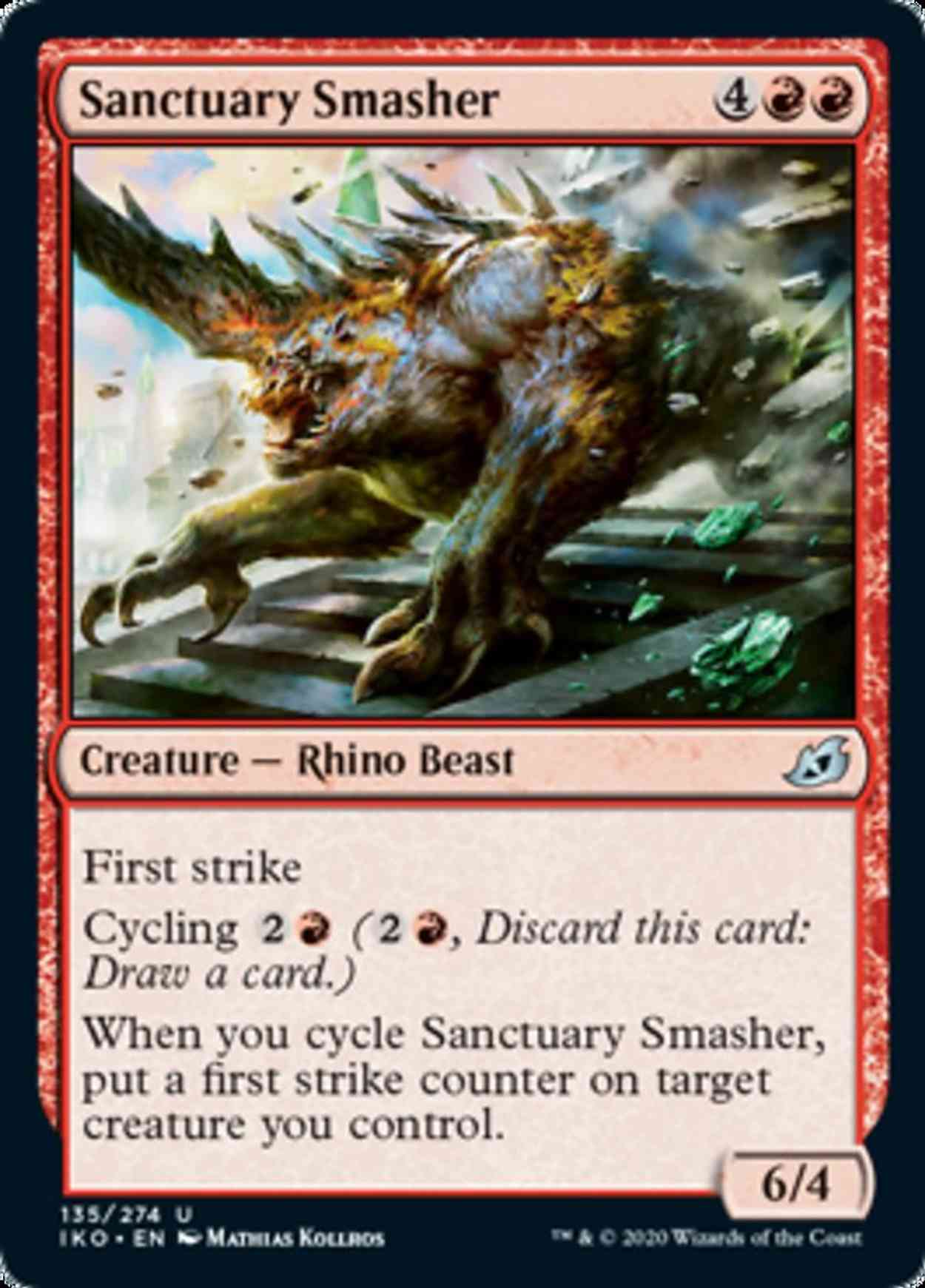 Sanctuary Smasher magic card front