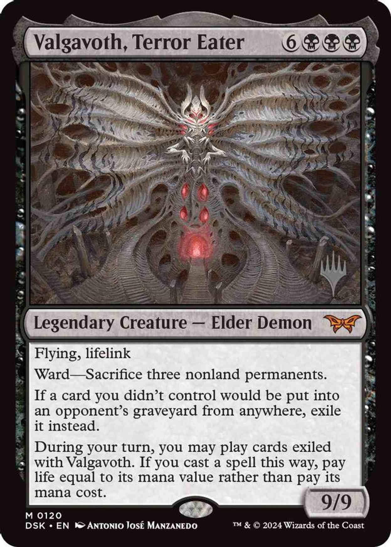 Valgavoth, Terror Eater magic card front