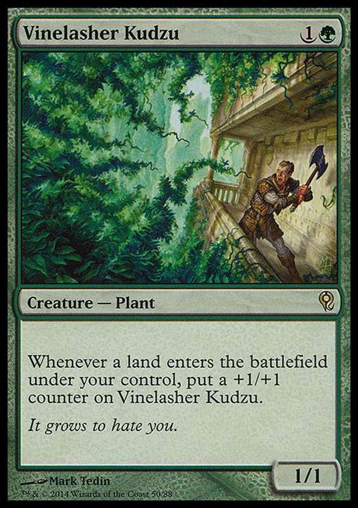 Vinelasher Kudzu magic card front