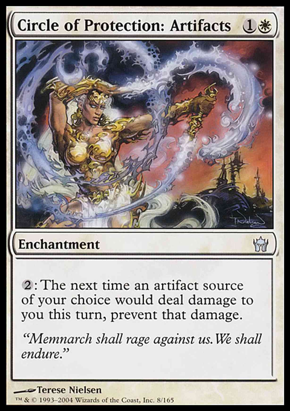 Circle of Protection: Artifacts magic card front