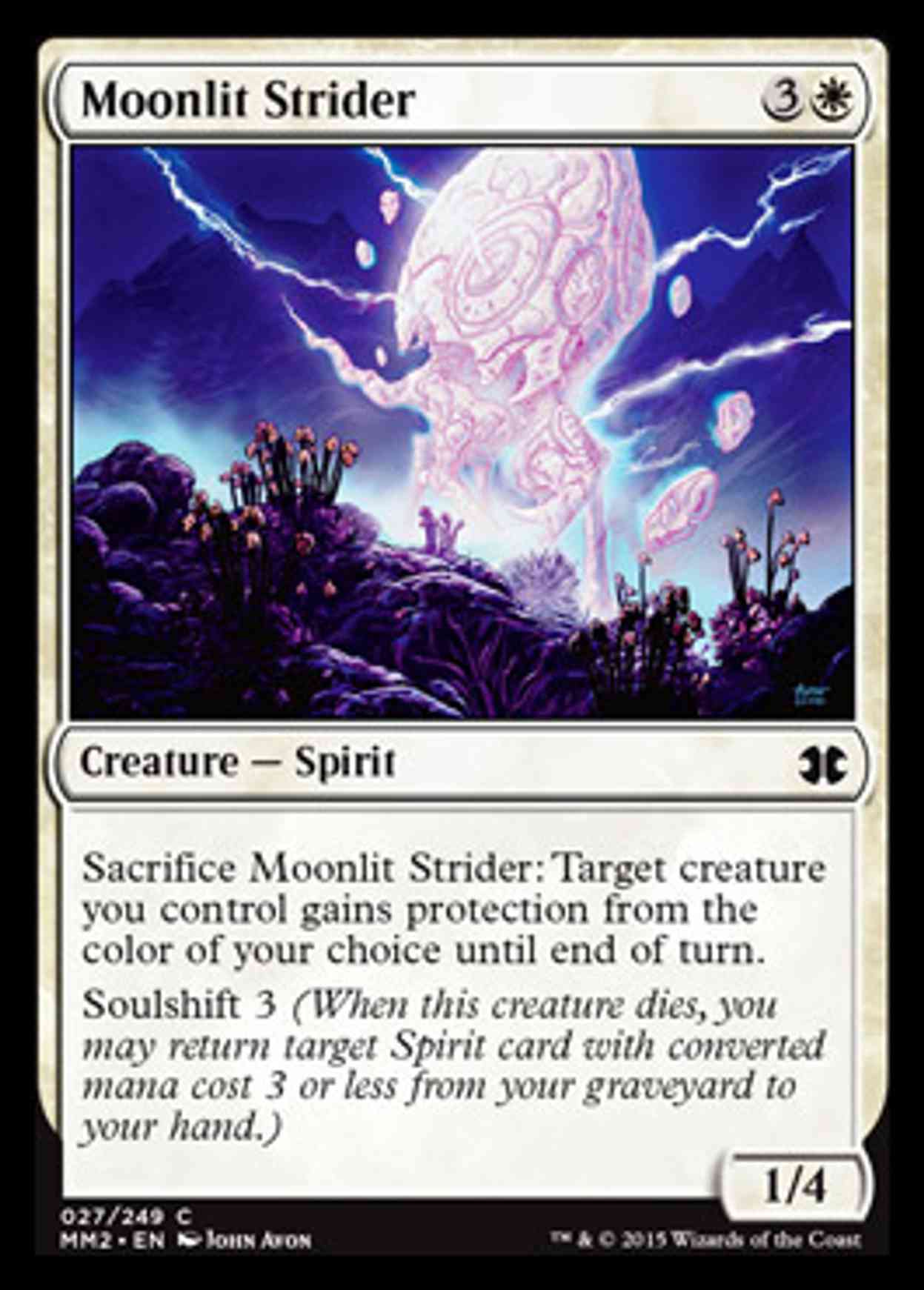Moonlit Strider magic card front